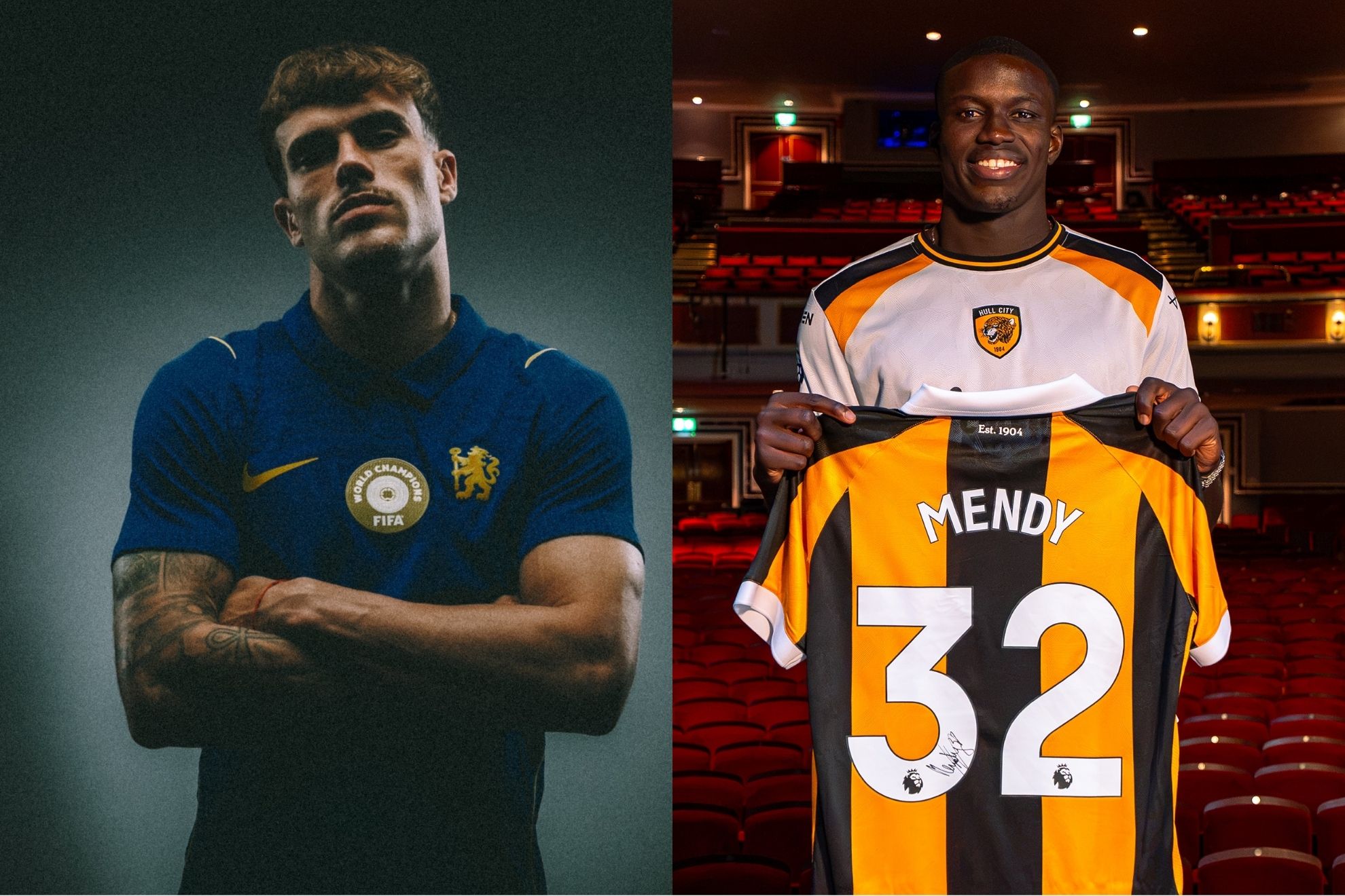 Pep Chavarría y Nobel Mendy fueron anunciados por sus nuevos clubes.