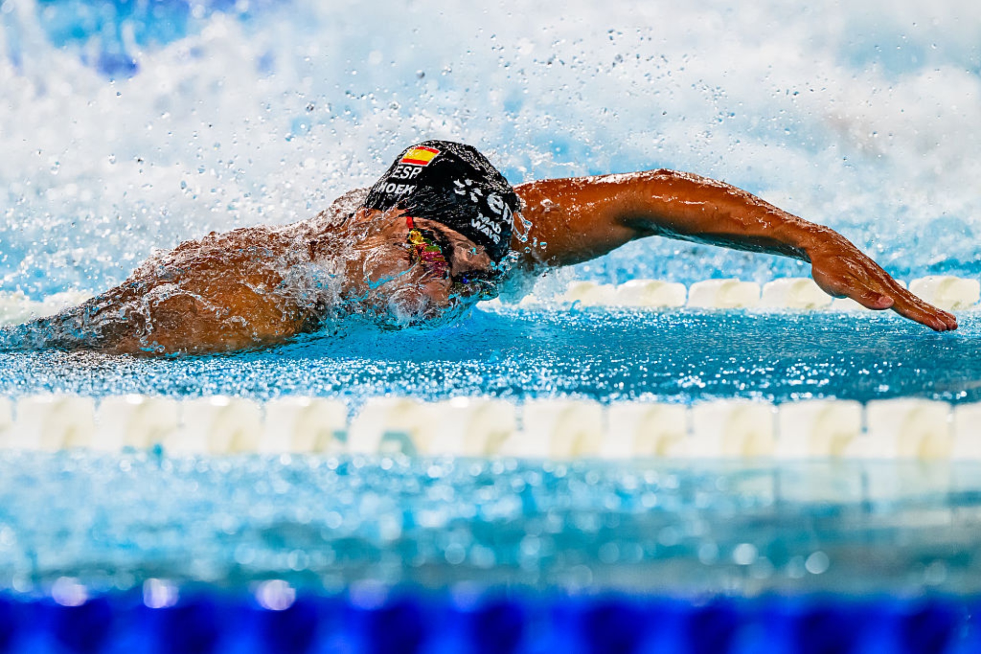 Luca Hoek (18) en una de las pruebas de los Europeos GETTY IMAGES