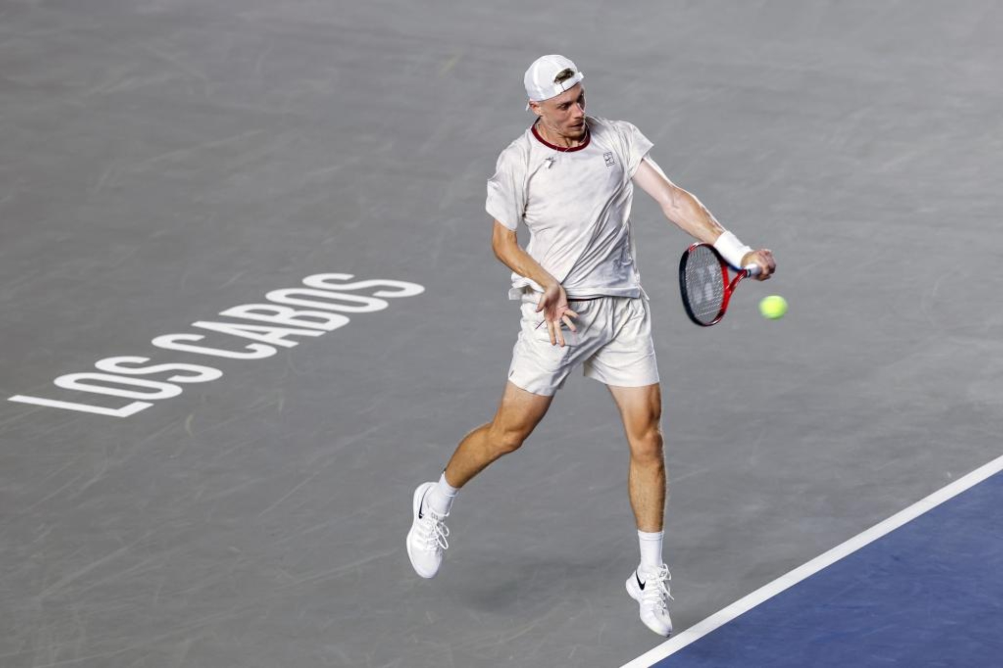 Denis Shapovalov, en Los Cabos. EFE