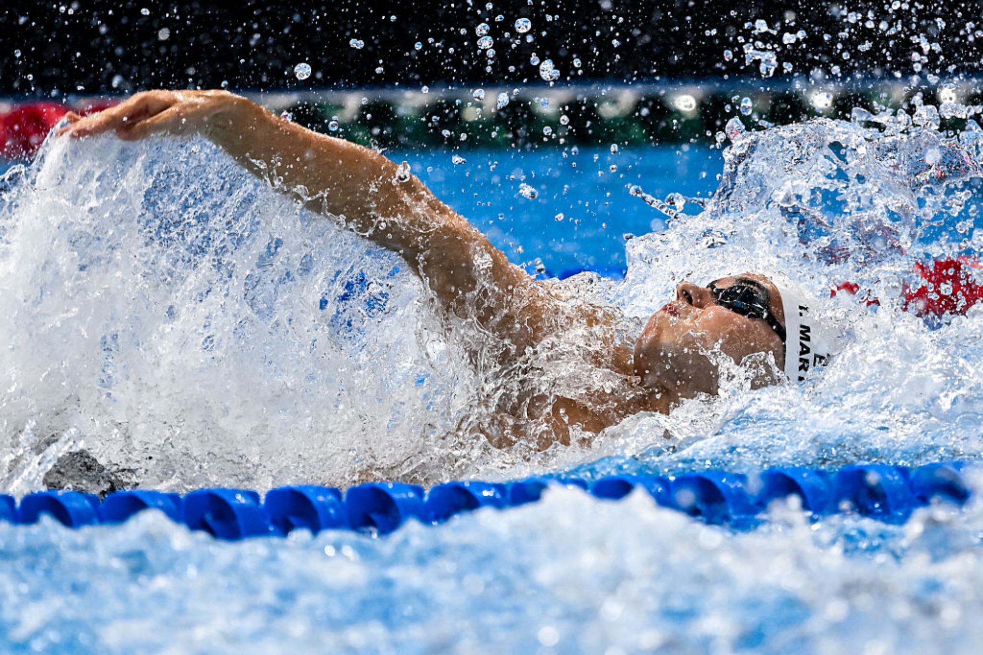 Iván Martínez (21) en los Mundiales de Singapur GETTY IMAGES