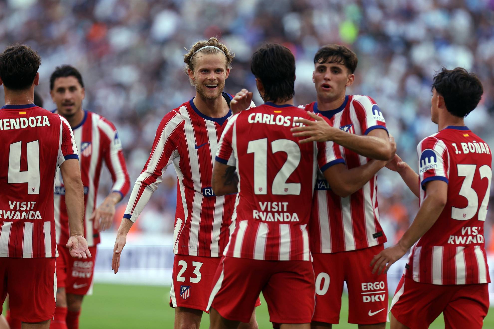 Atlético celebración