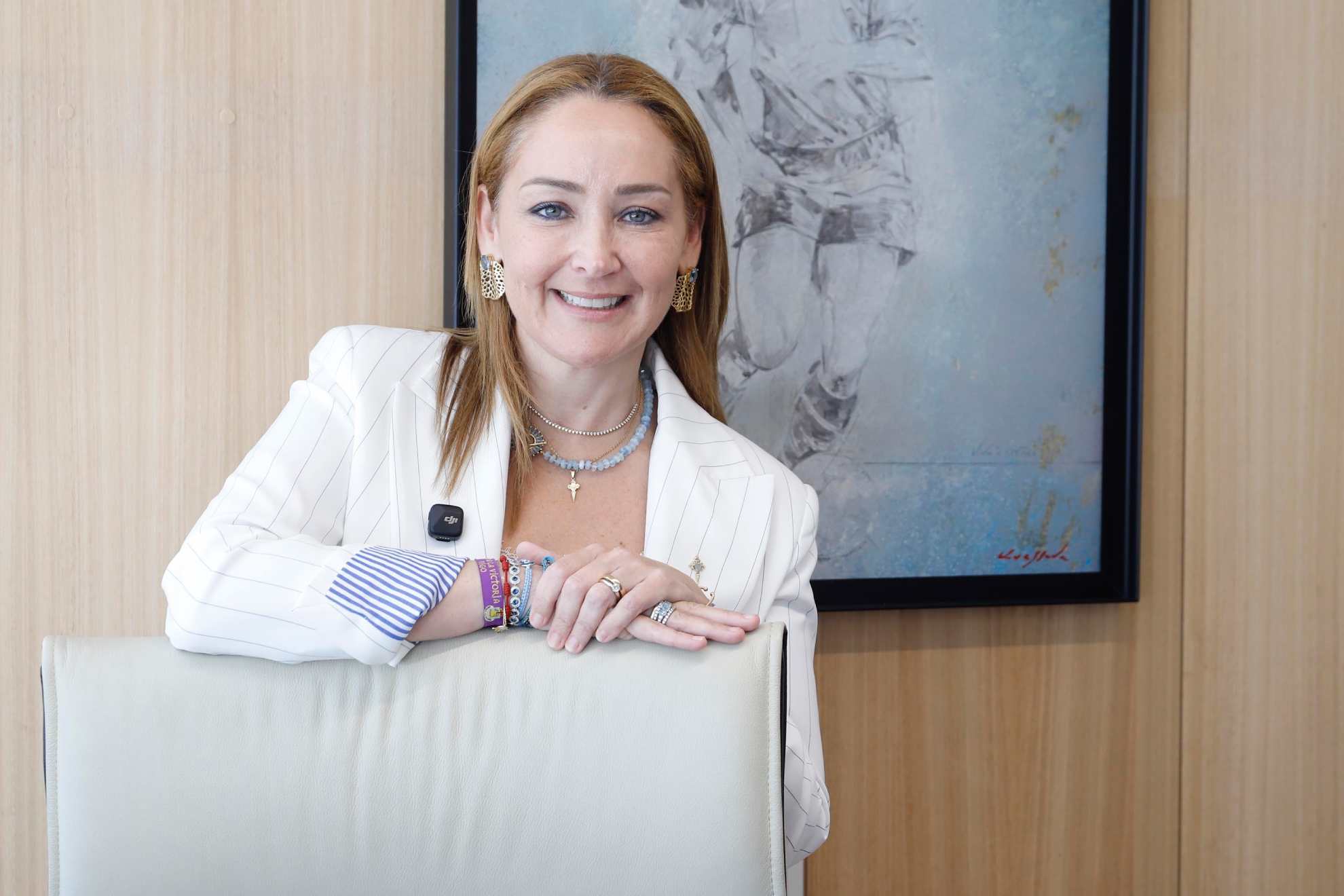 MARIAN MOURIÑO PREIDENTA DEL CELTA FOTO JORGE LANDIN