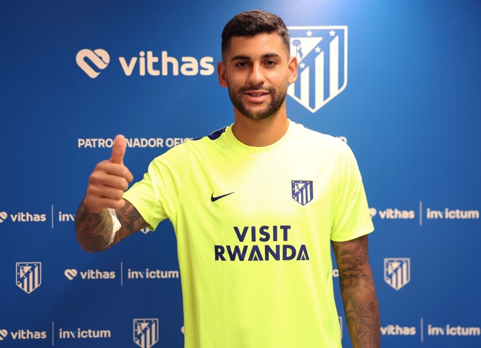 El Cuti Romero ya viste los colores del Atlético.