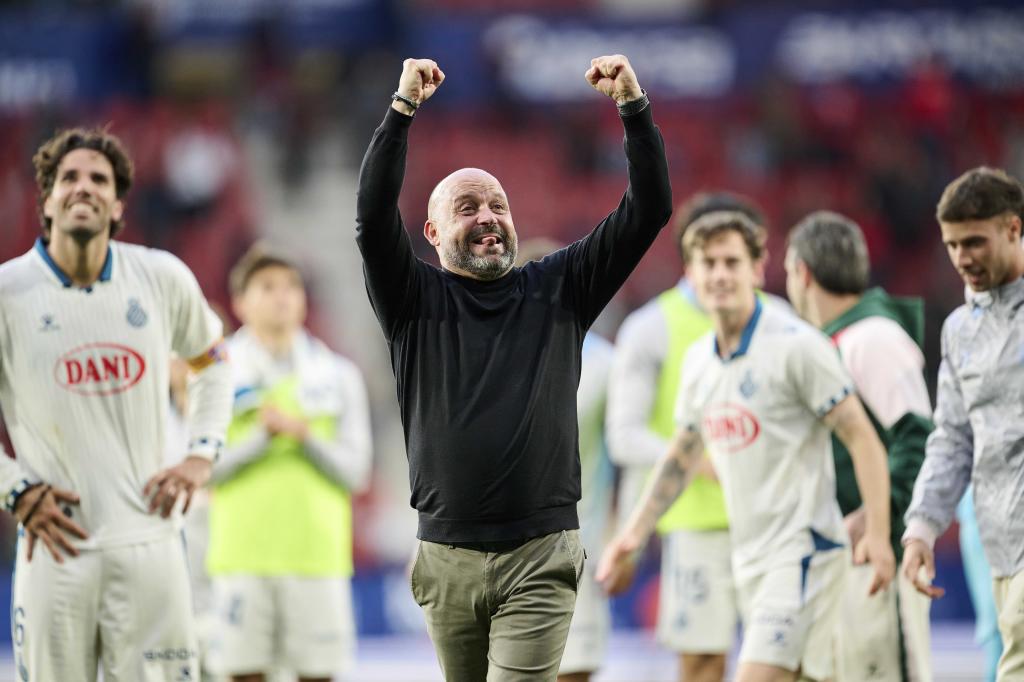 Manolo González, técnico del Espanyol