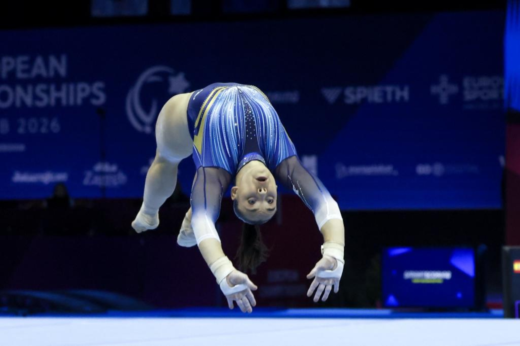 Alba Petisco, durante la competición EFE/EPA/ANTONIO BAT