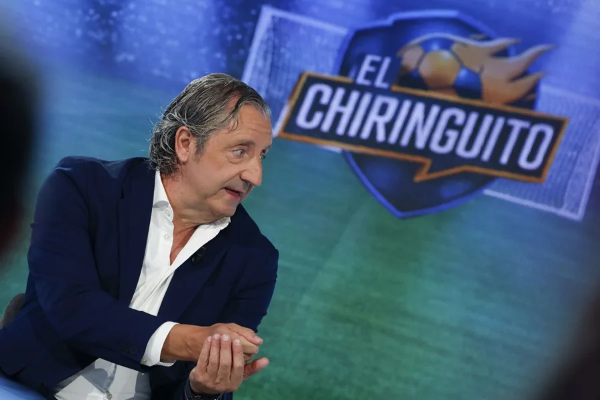 Pedrerol presentando 'El Chiringuito' EFE