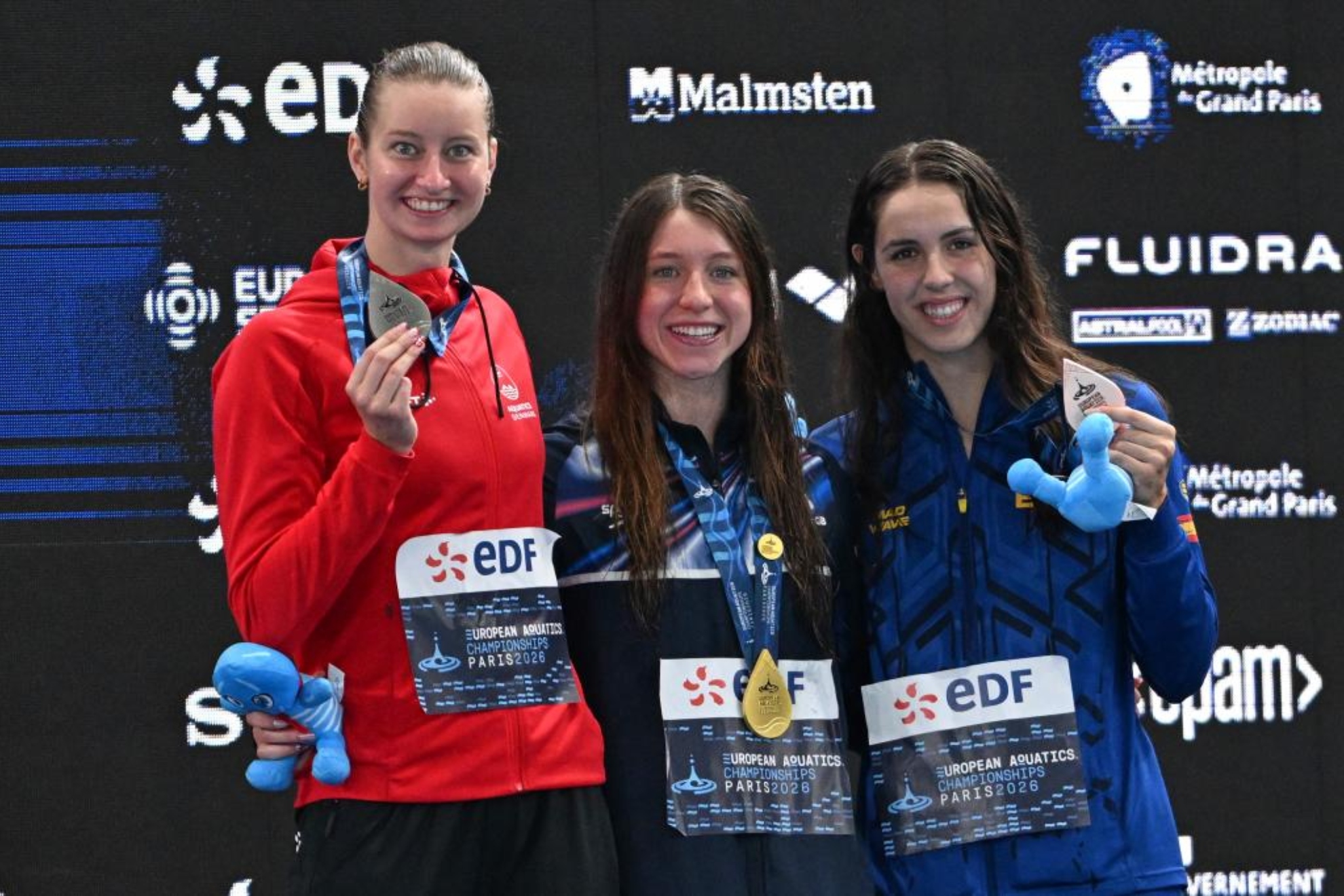 Laura Cabanes, tras ser bronce. LAPRESSE