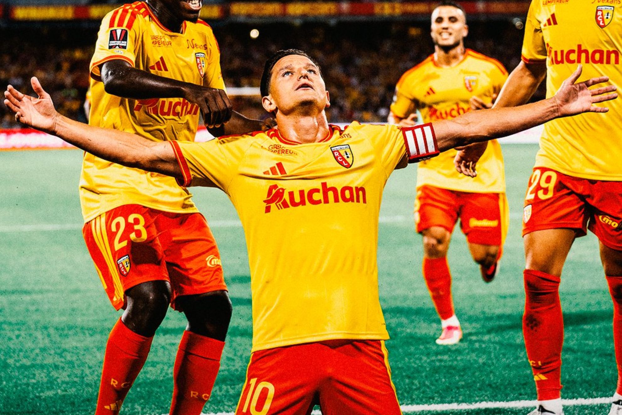 Thauvin celebra su gol contra el PSG