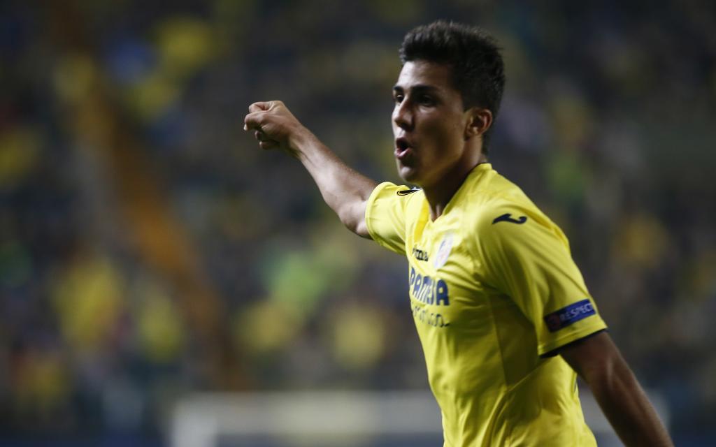 Rodri, con el Villarreal en Europa League. CARME RIPOLLES