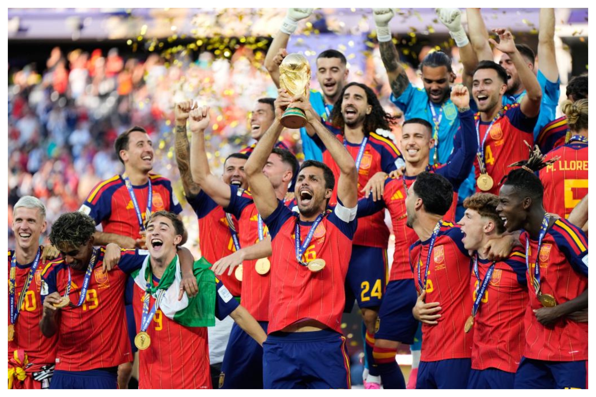 La selección española se proclamó campeona del mundo en Nueva York