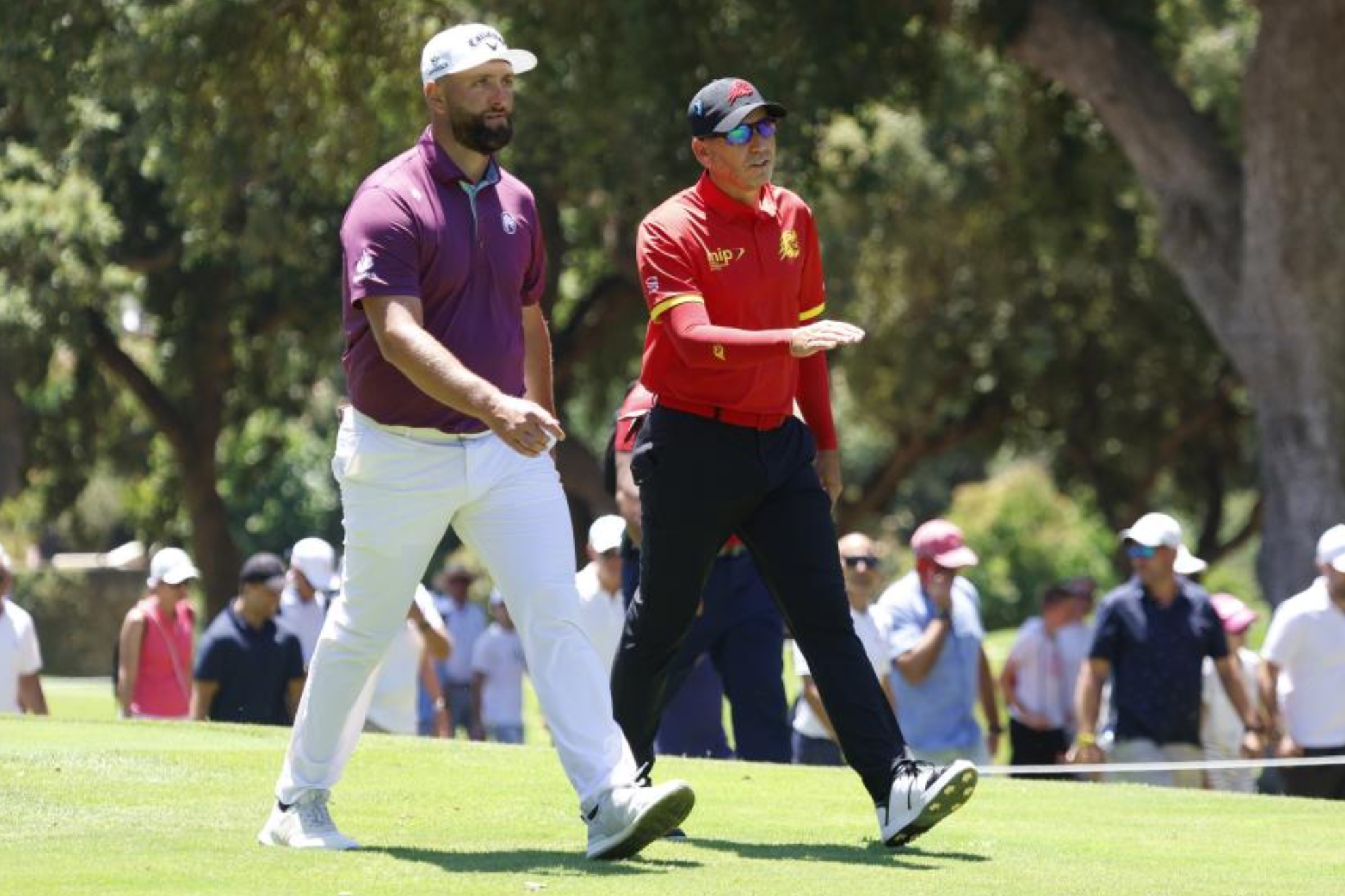 Jon Rahm y Sergio García en el pasado LIV Golf Andalucía EFE