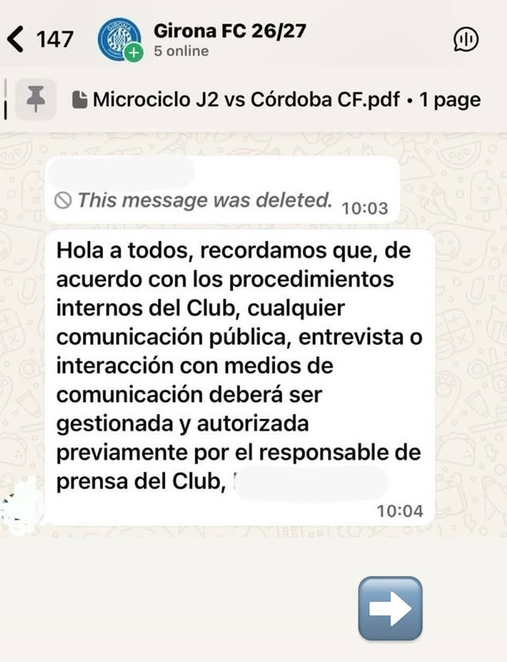 Viktor Tsygankov consuma su rebeldía contra el Girona publicando mensajes internos del club