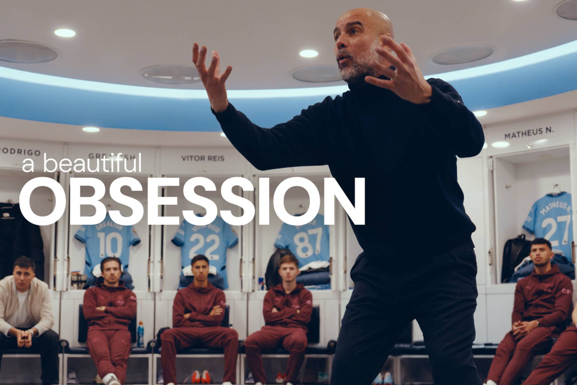 Un documental desvela las grandes broncas y confesiones de Guardiola en el City: "Quiero confesar algo, estoy divorciado" A Beautiful Obsession