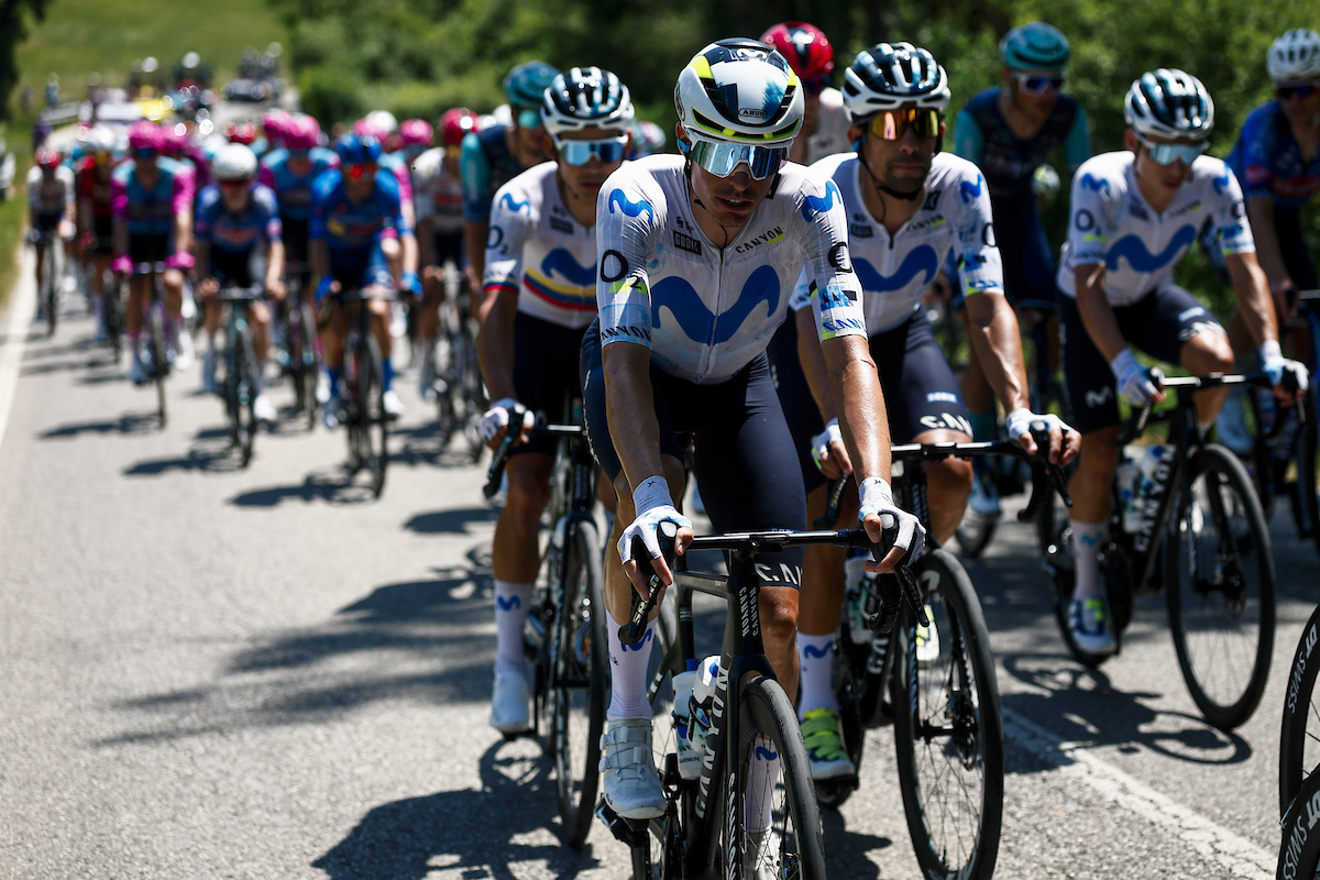 Enric Mas, durante el pasado Giro de Italia, Luca Bettini / SprintCyclingAgency