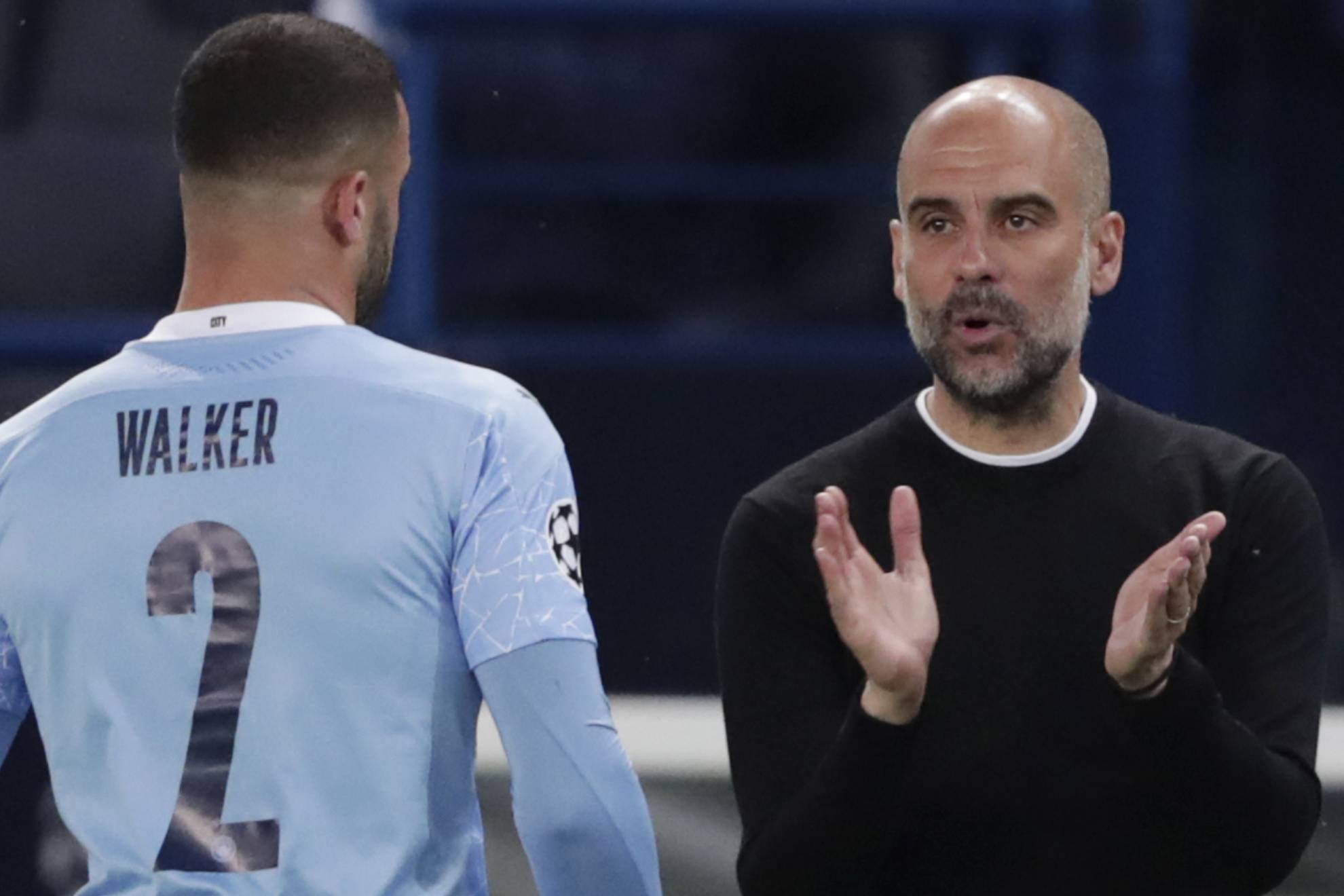 La guerra de Guardiola con Kyle Walker que le desgastó en el Manchester City: "¿Qué habéis hecho?" AP