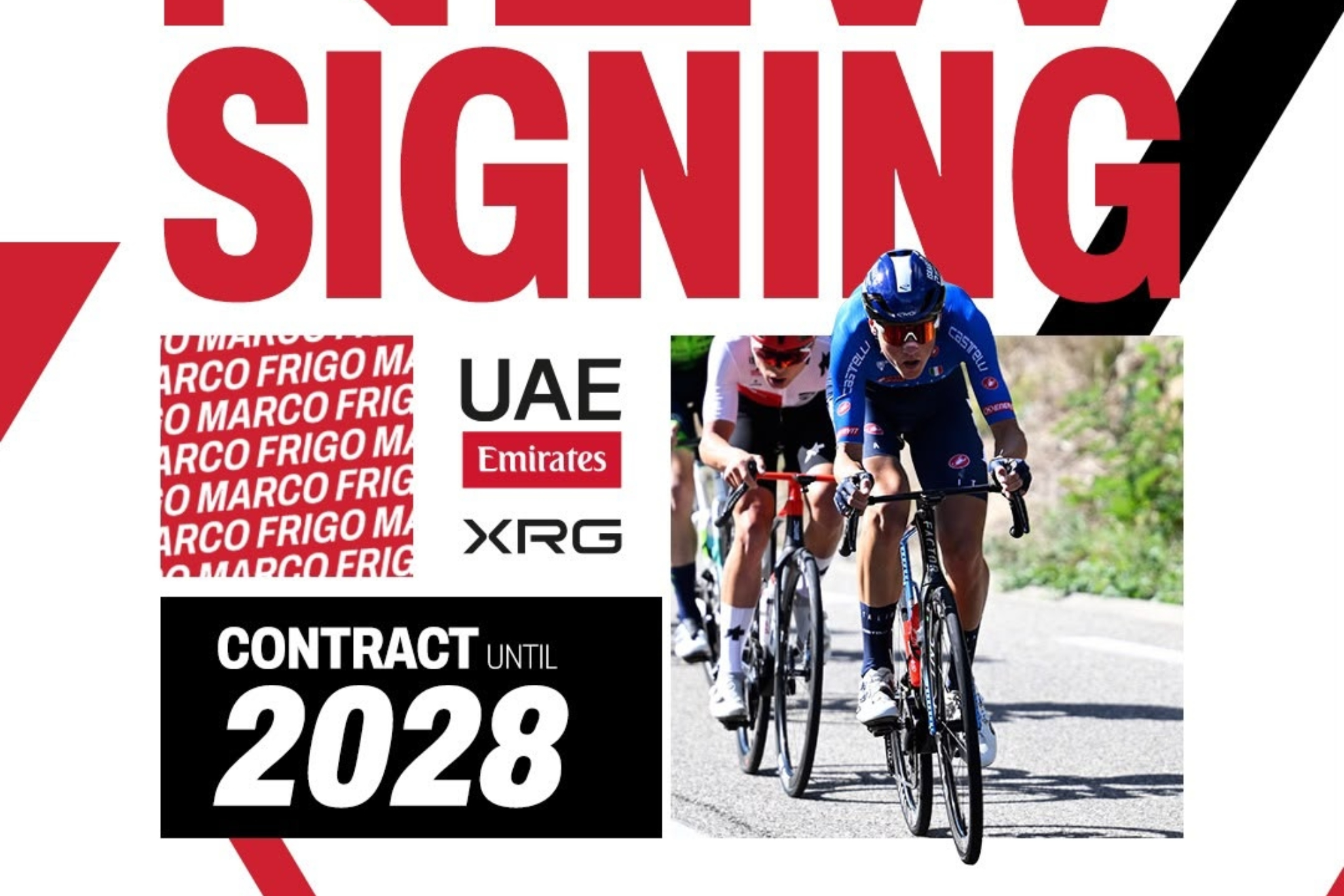 Marco Frigo ficha por UAE Team Emirates. UAE Team Emirates
