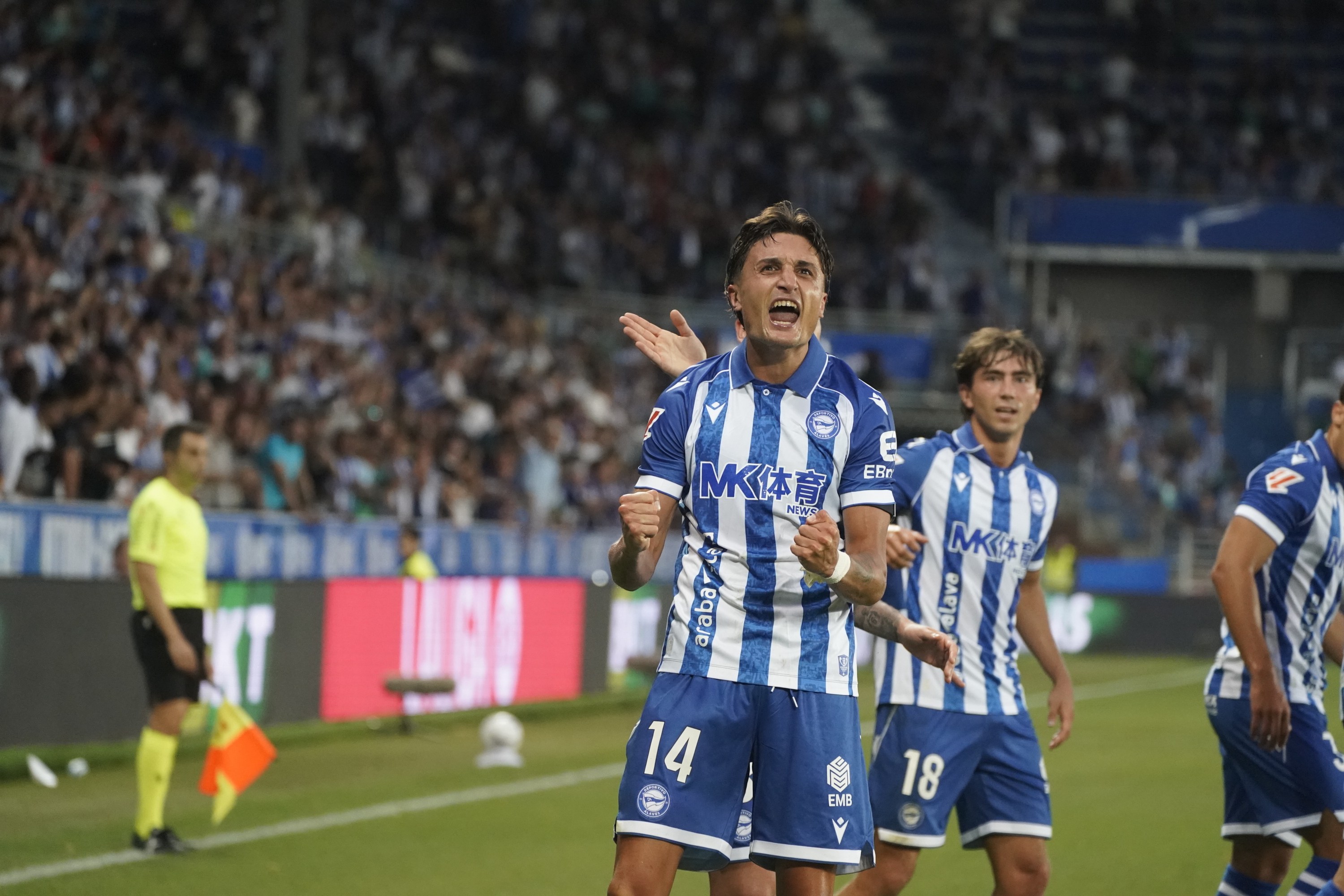 Tenaglia celebra su tanto LINO GONZÁLEZ
