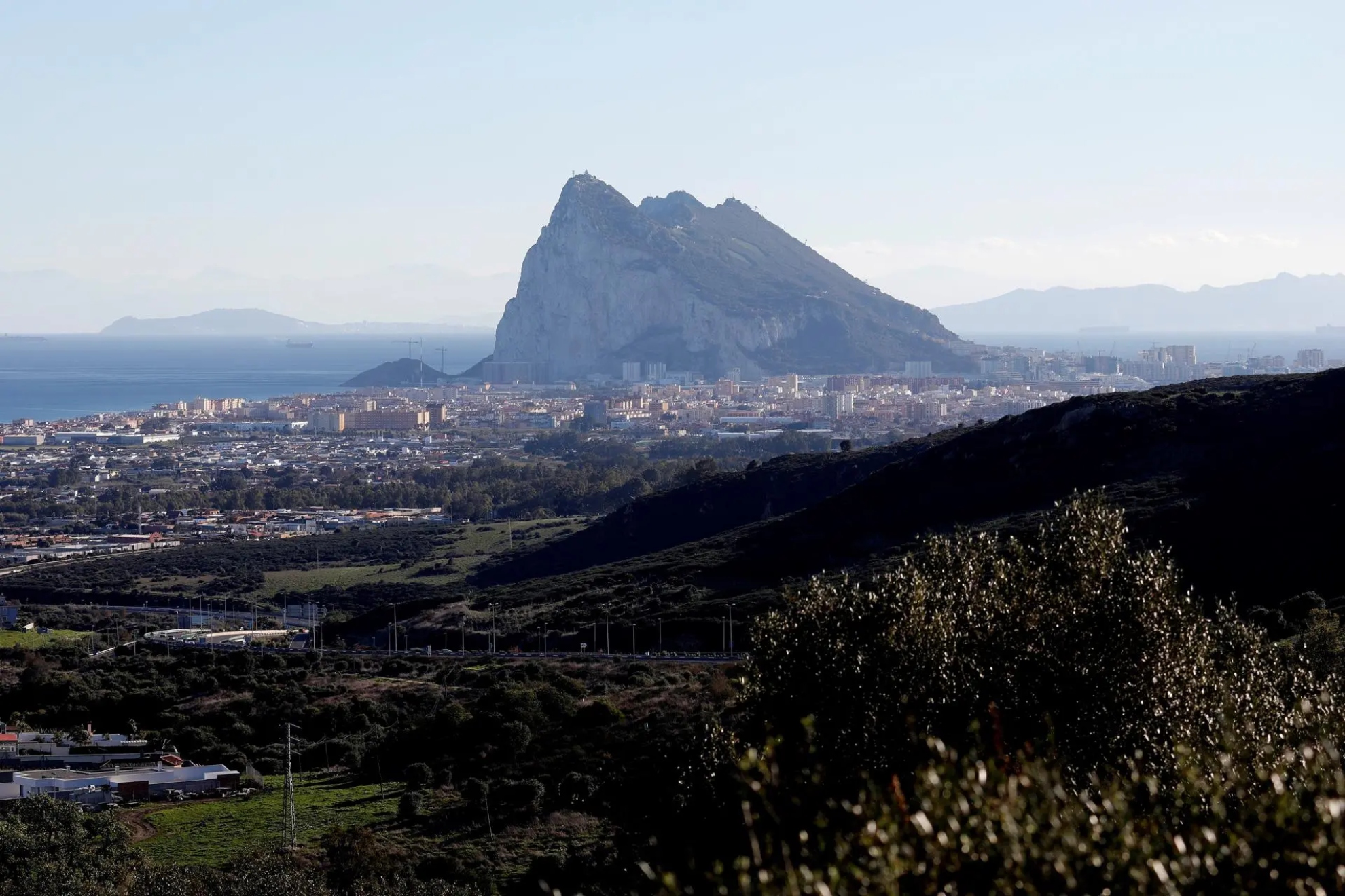 En una imagen de archivo, el Peñón de Gibraltar. EFE