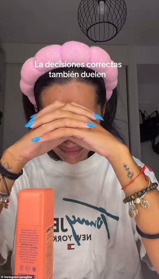 La influencer Pawgli desmiente que llorase porque su novio futbolista fichase por un equipo de Londres