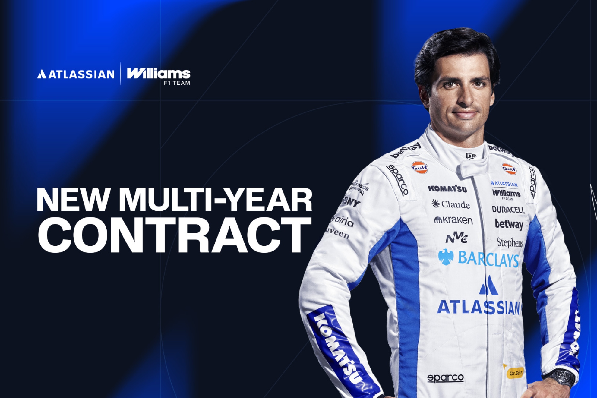 Sainz, renovado. WILLIAMS