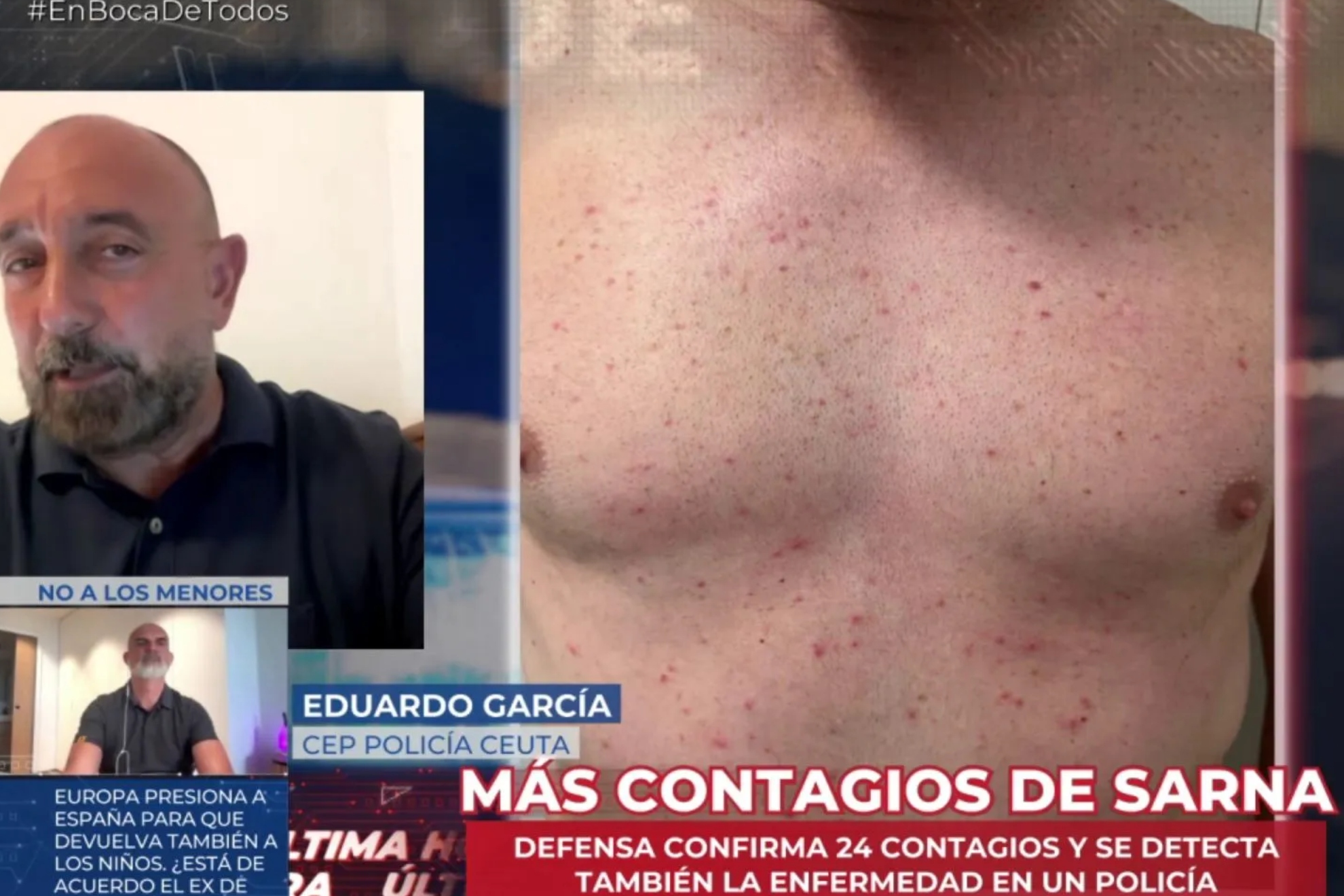 Eduardo García, portavoz de la CEP en Ceuta, estalla por las condiciones de los policías desplazados