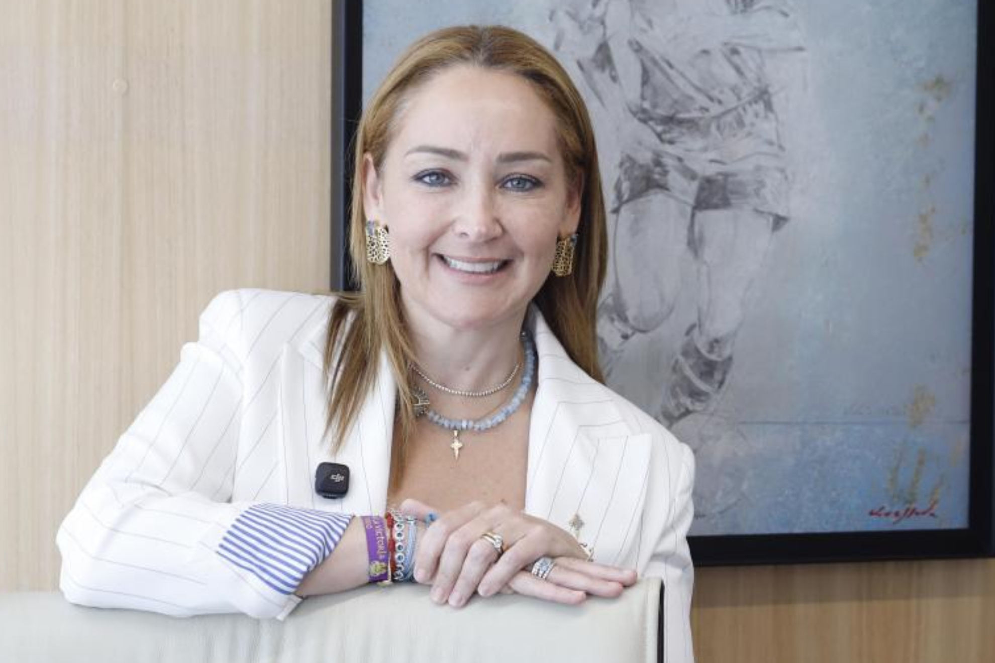 Marián Mouriño, presidenta del Celta. JORGE LANDÍN