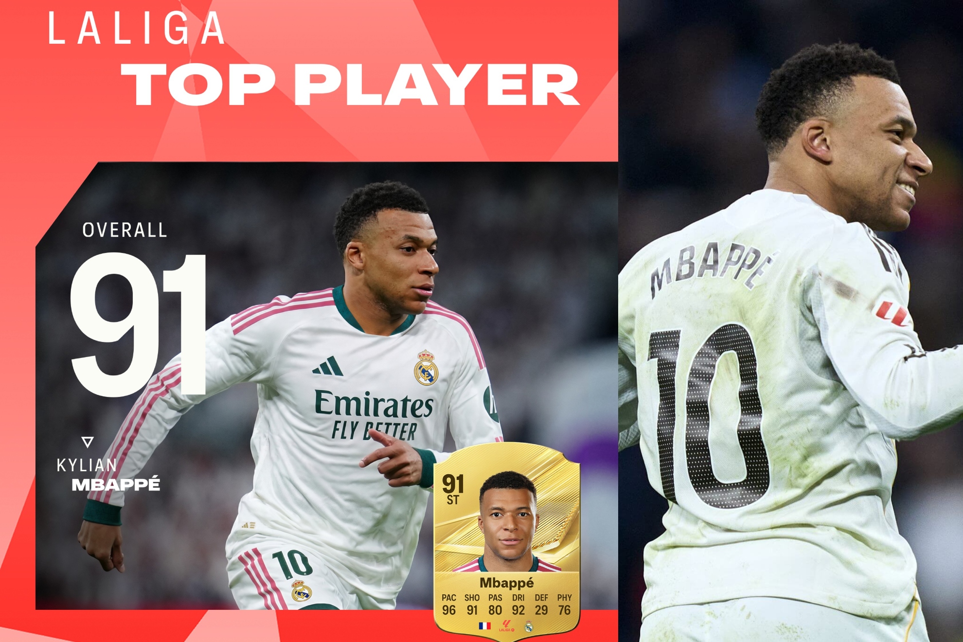 El delantero blanco, la figura de LALIGA EA Sports en EA FC 27