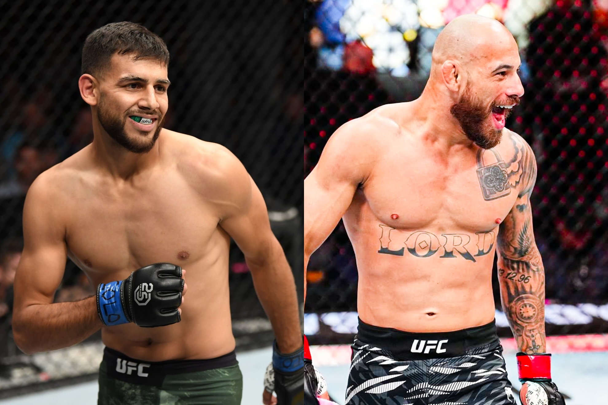 Montaje fotográfico de Yair Rodríguez y Jean Silva. UFC.