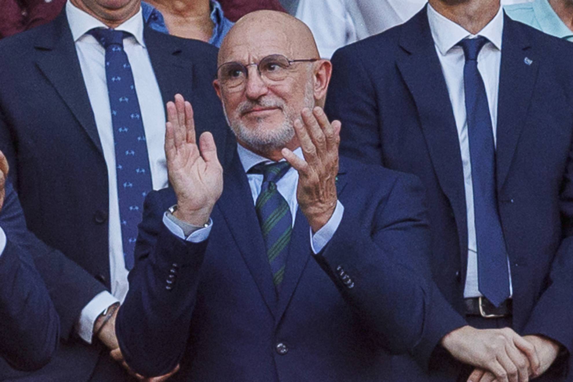 Louzán confirma que la Federación ya trabaja para ampliar el contrato de De la Fuente hasta "más allá de 2030" APO CABALLERO