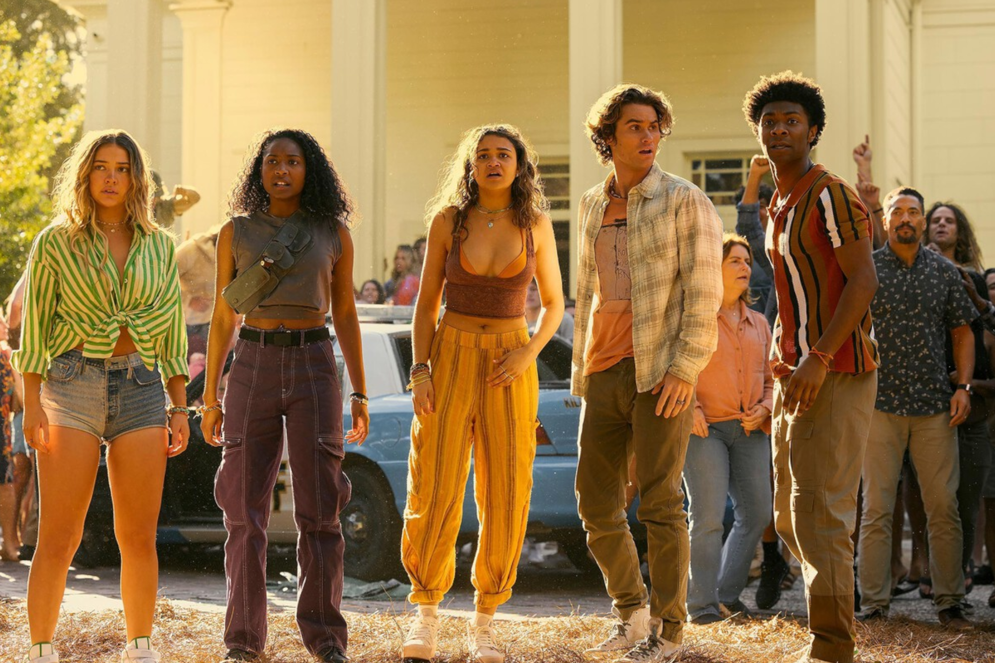 Escena de la cuarta temporada de 'Outer Banks' Netflix: Outer Banks