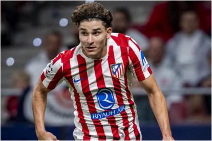 Julián Álvarez, durante la pasada temporada