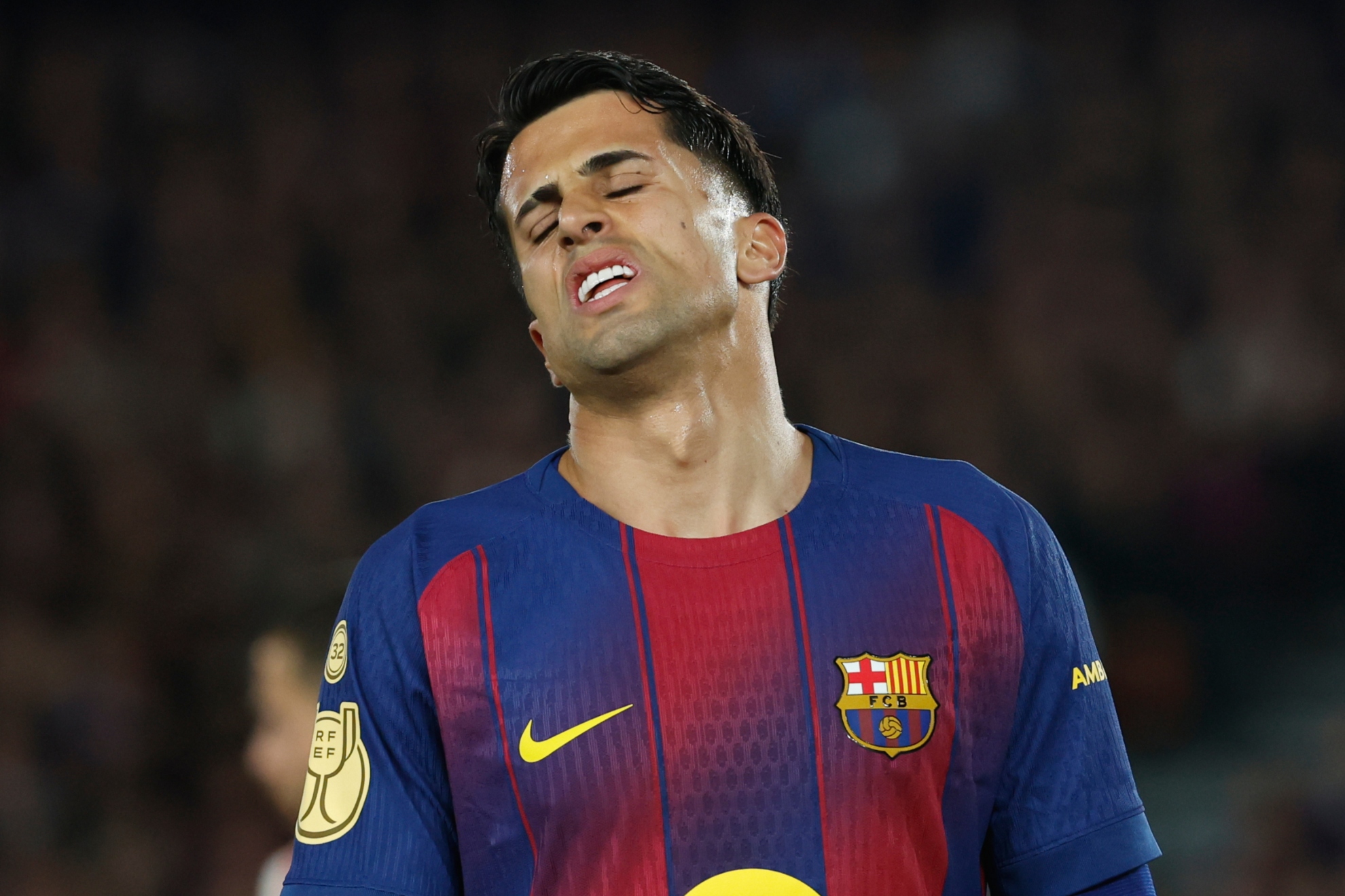 Joao Cancelo, jugador del Barcelona. LAPRESSE