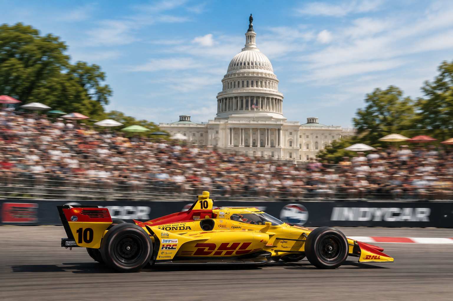 Álex Palou aspira a cerrar su quinto título de la IndyCar este fin de semana Imagen generada por IA