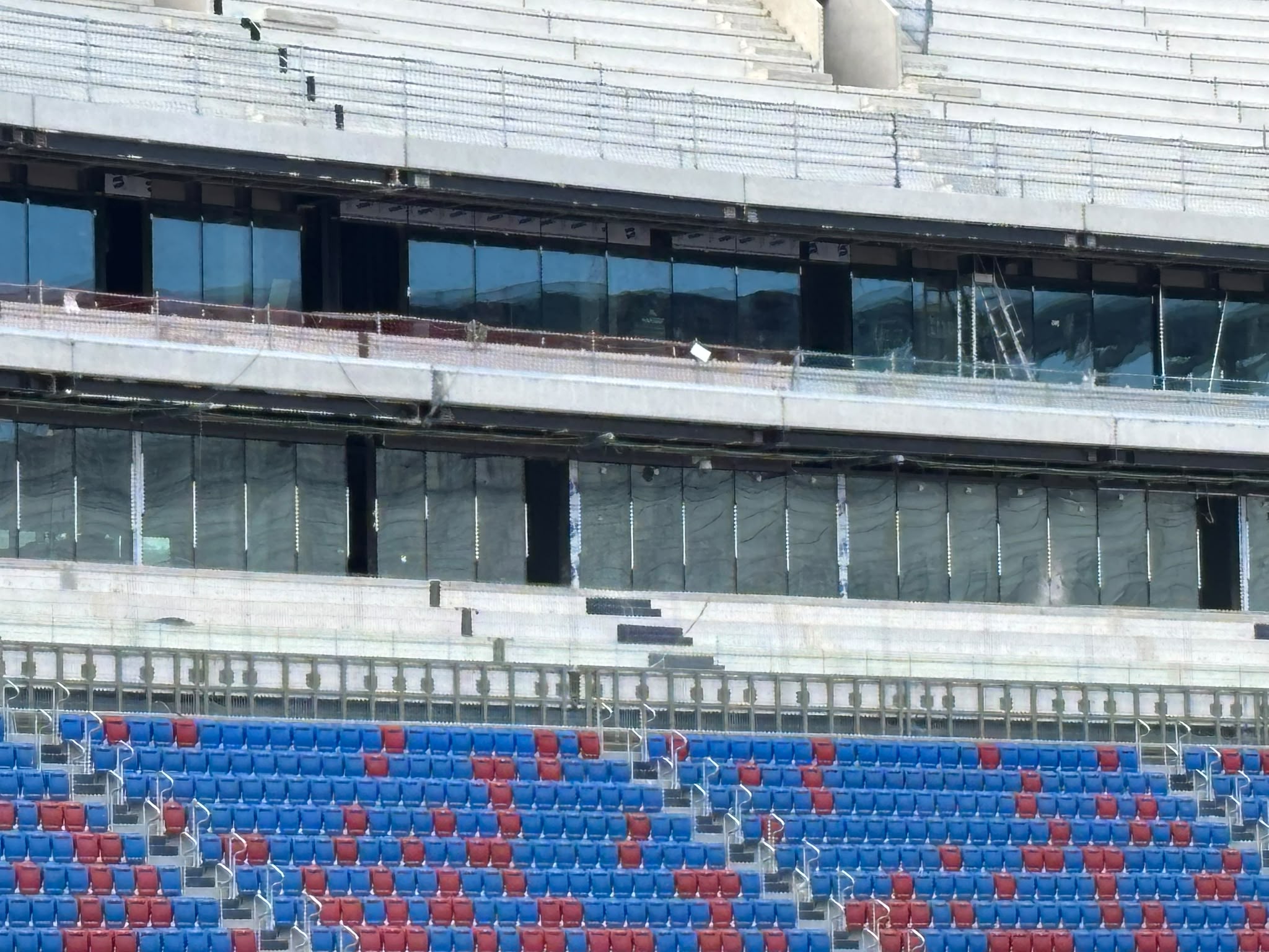 Vista de los palcos del estadio. CRISTINA NAVARRO