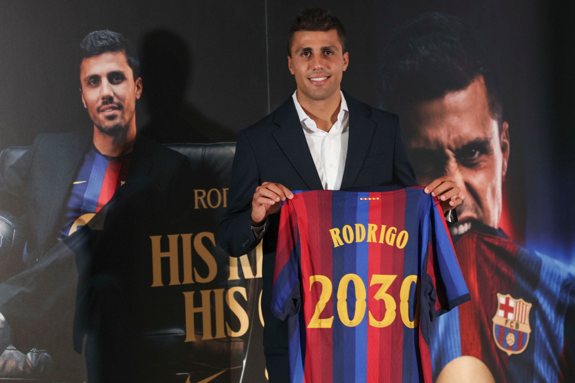Rodri, nuevo jugador del Barcelona.