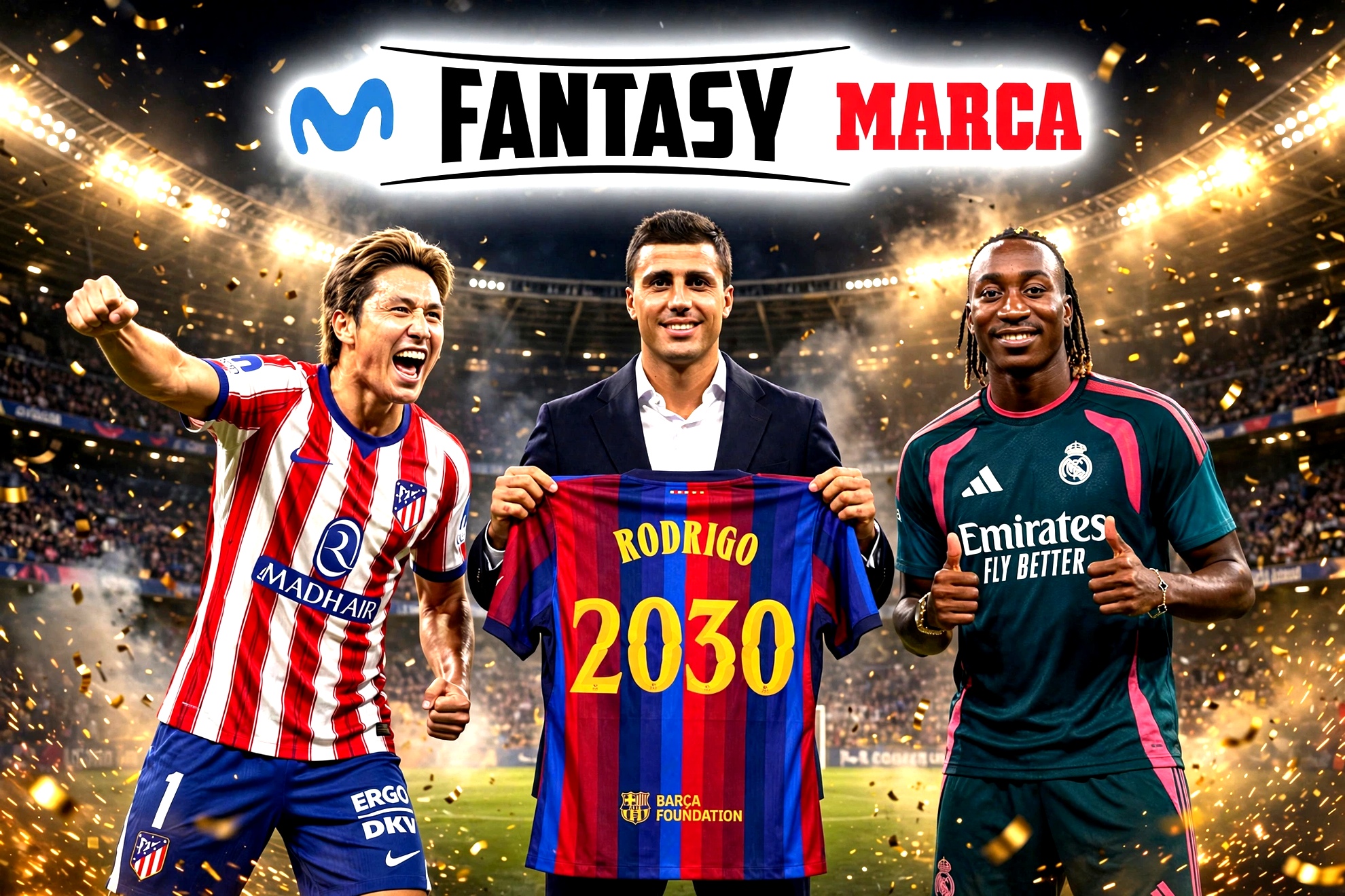 Kang-In Lee, Rodri y Diomande valen en total 155 millones.