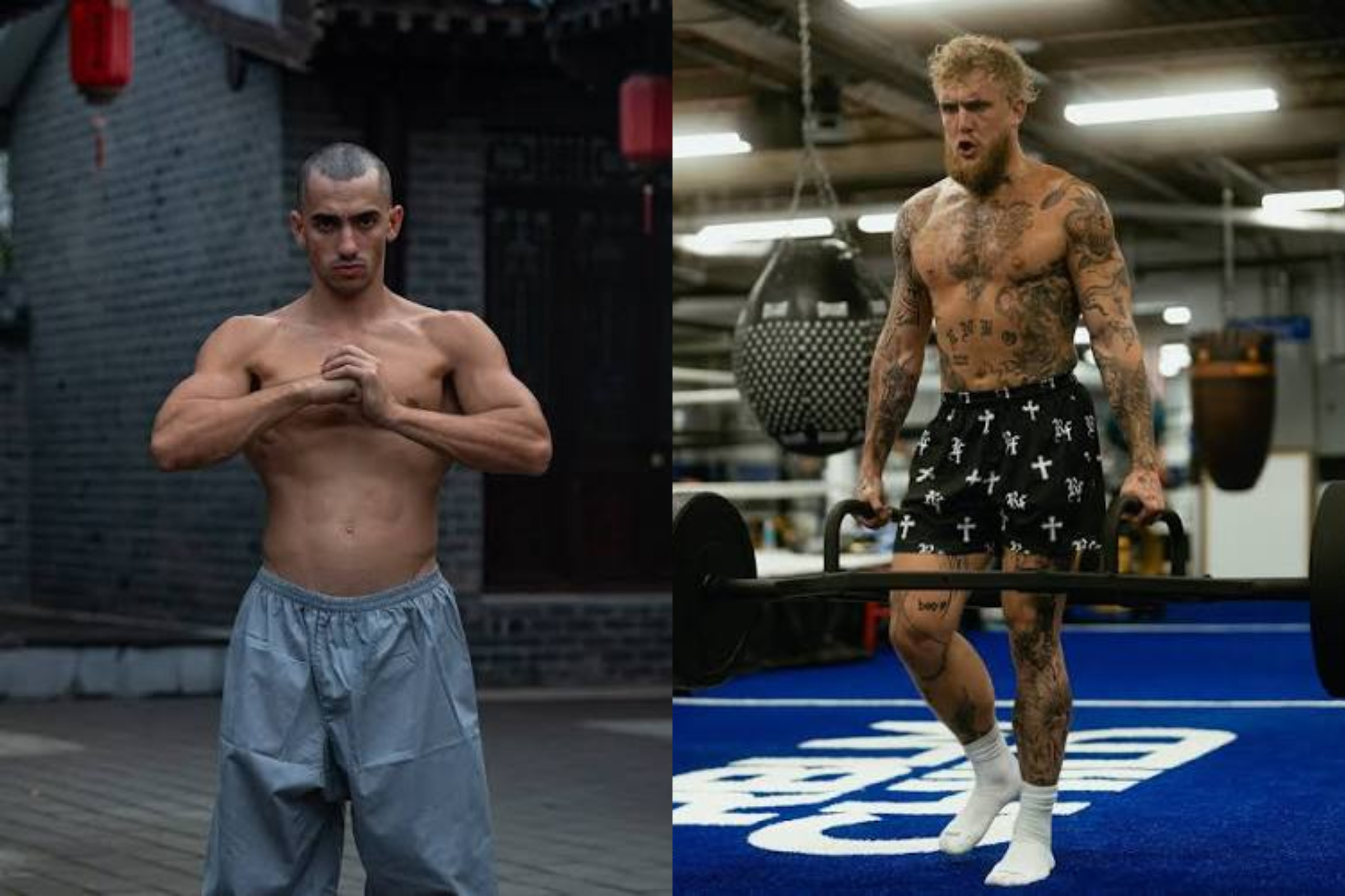 Gero Arias izquierda, Jake Paul derecha Instagram