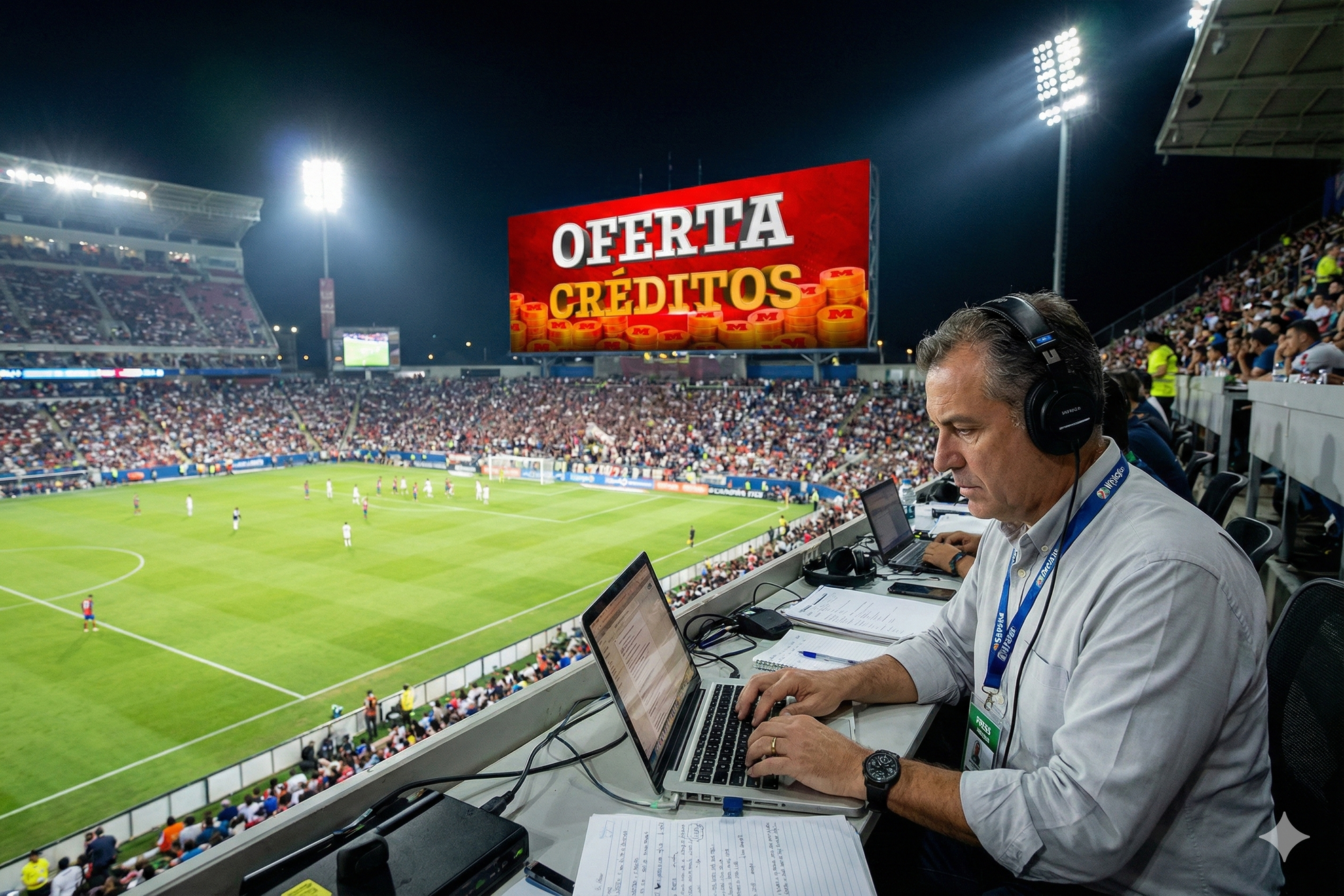 Cada jornada lanzamos ofertón de créditos para opciones premium.