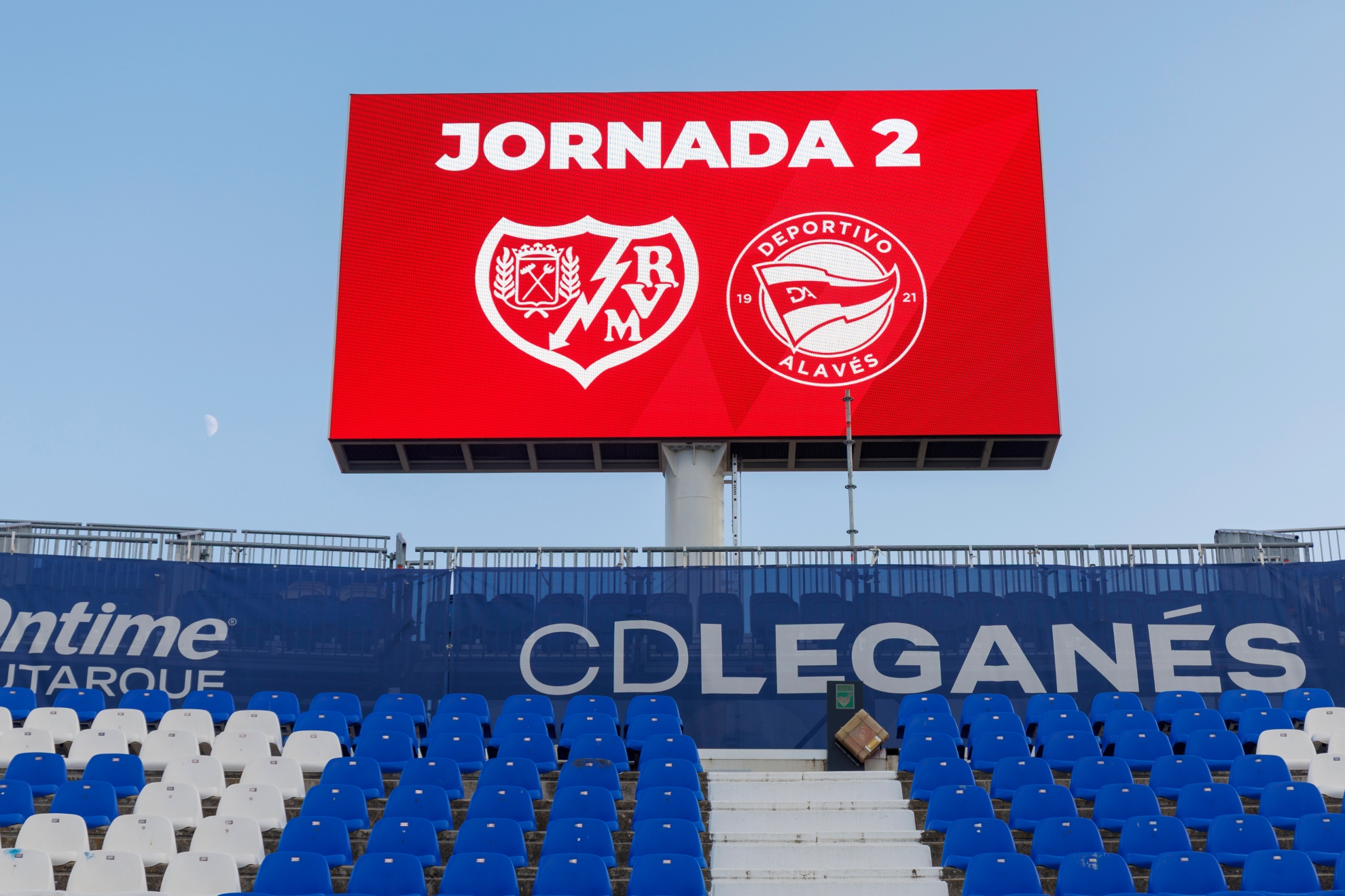 Butarque acogió el Rayo - Alavés de la segunda jornada. APO CABALLERO / MARCA
