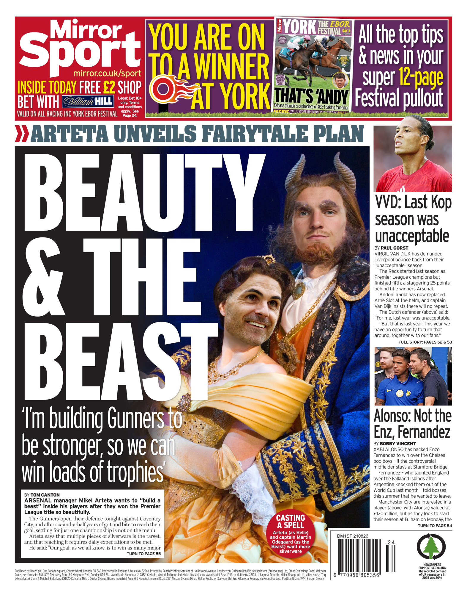 Las portadas del día