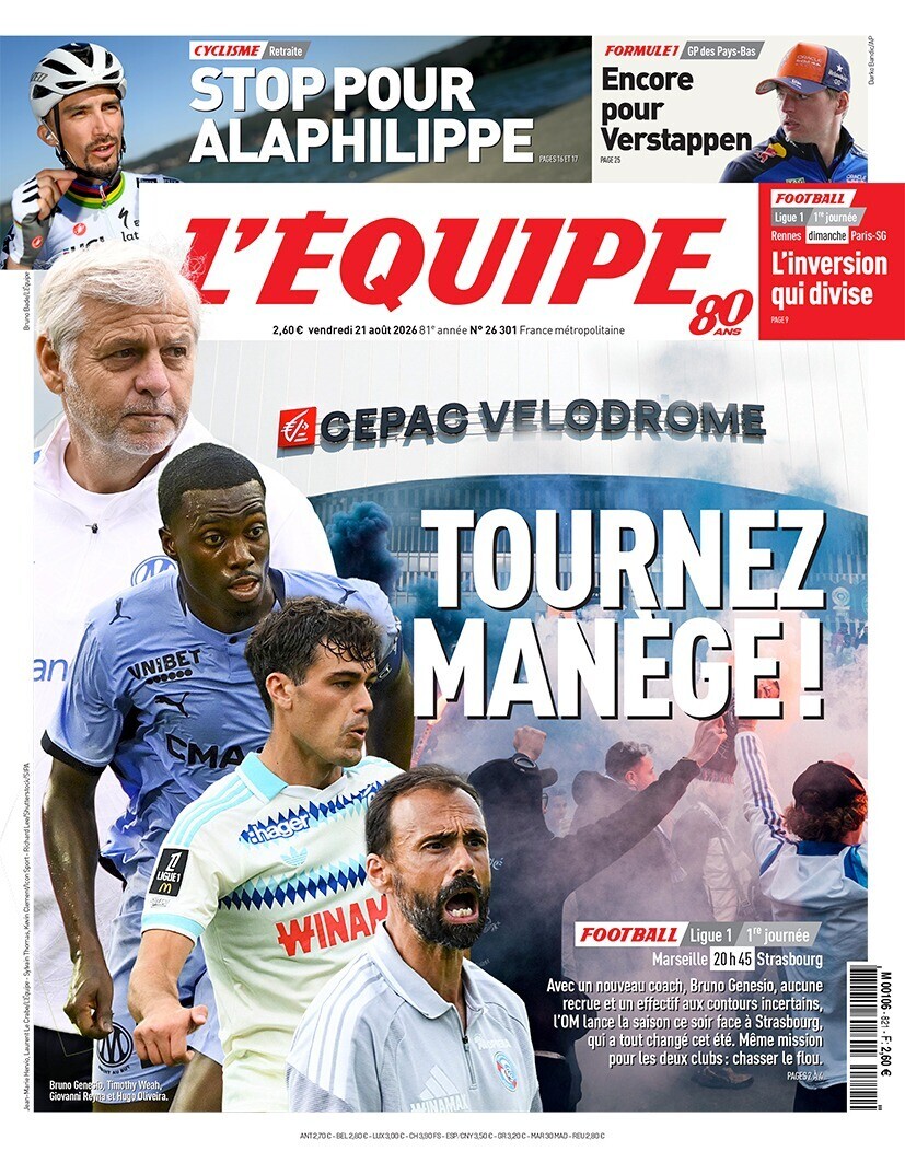 Las portadas del día
