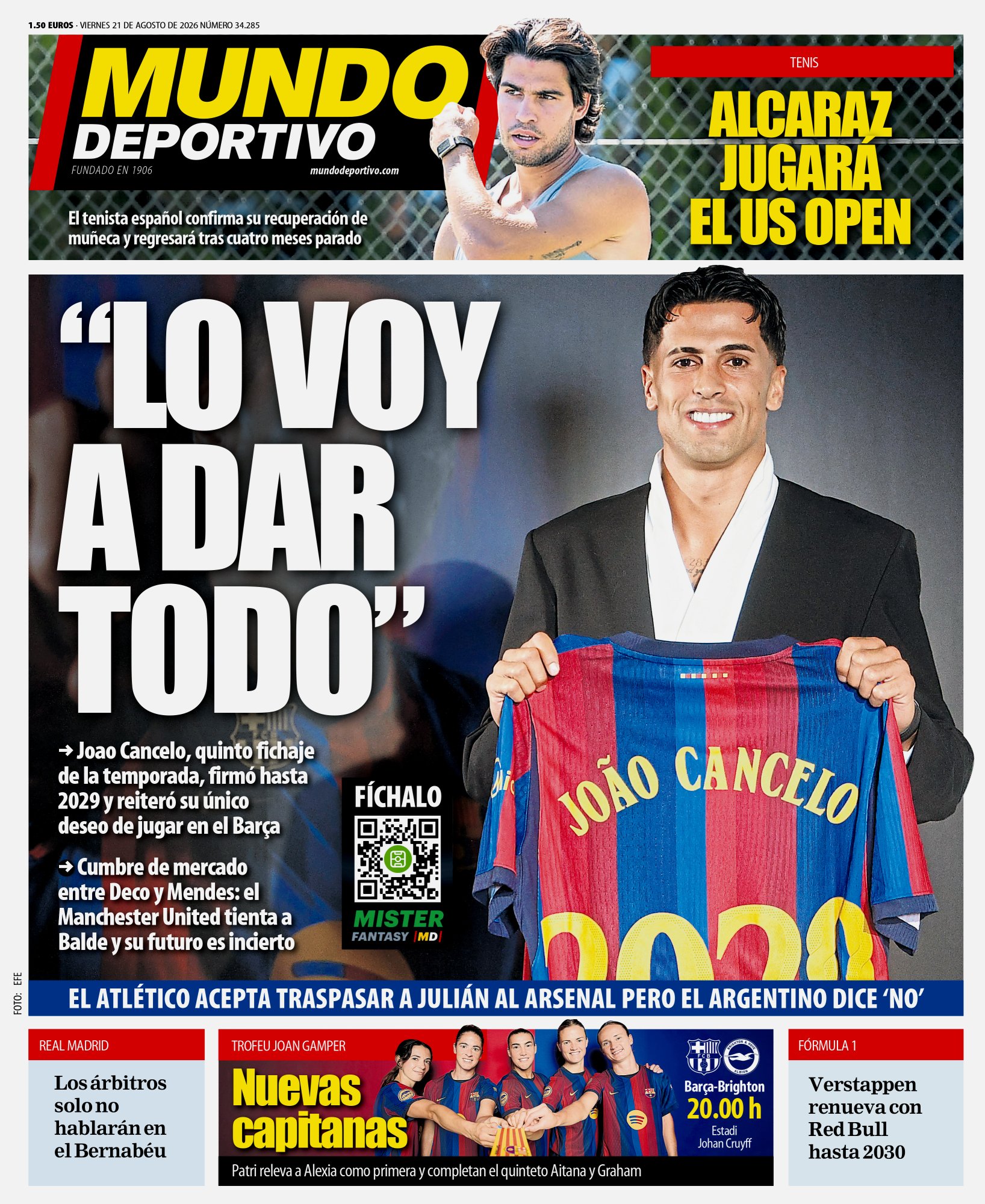Las portadas del día