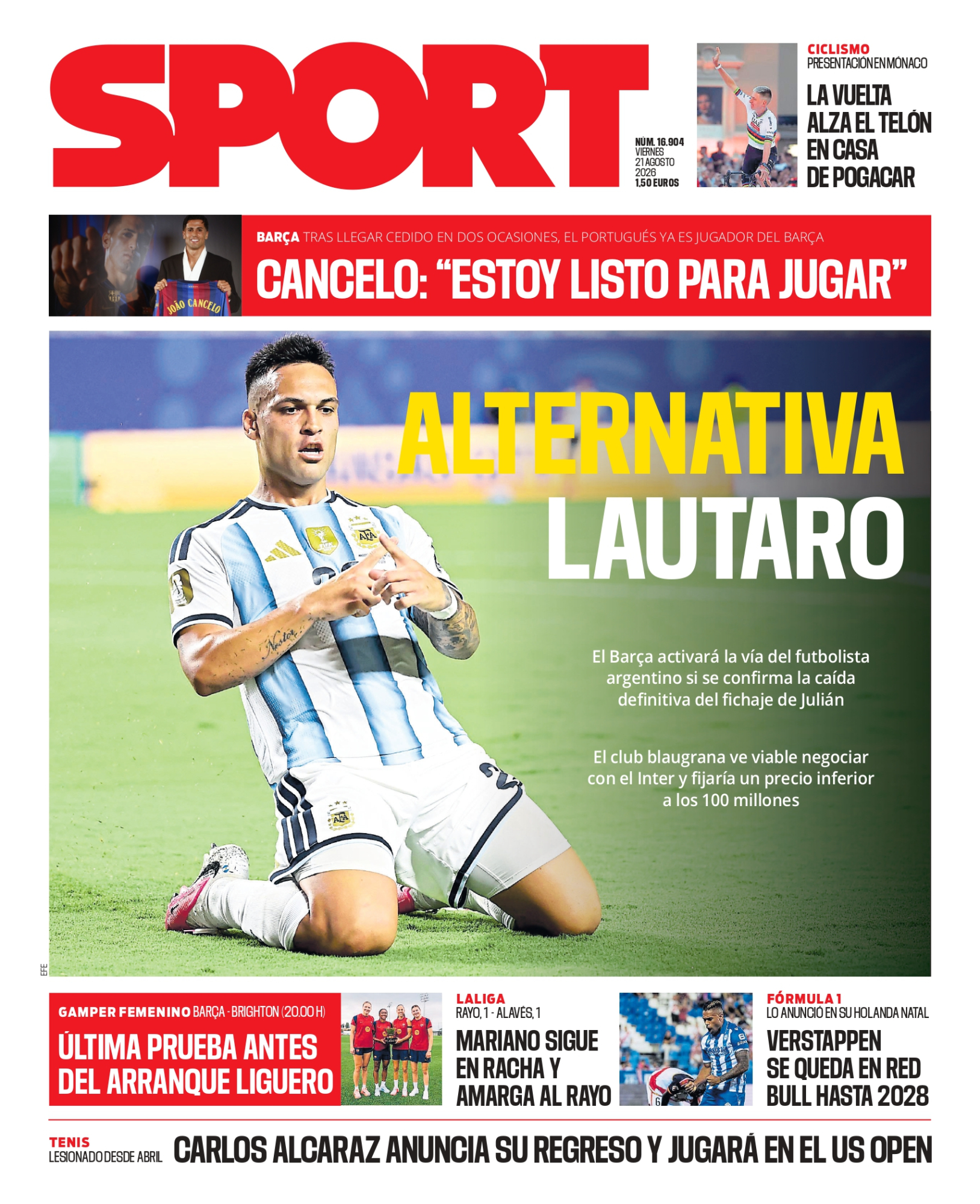 Las portadas del día