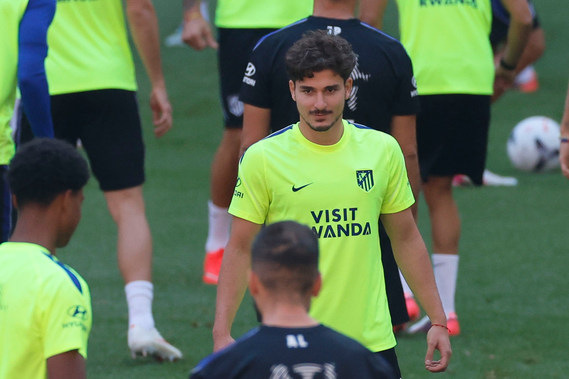 Julián, en un entrenamiento. EFE