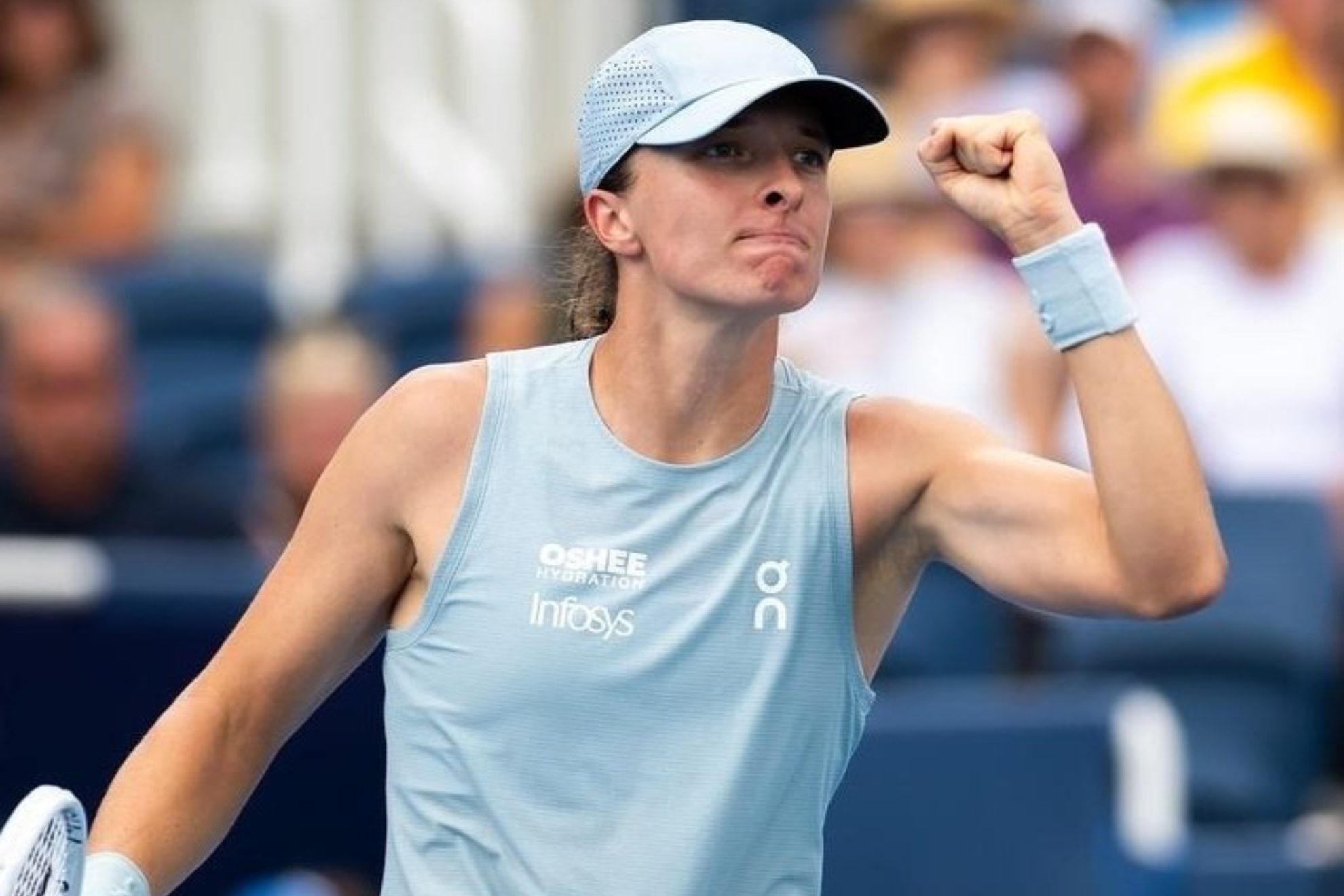 Iga Swiatek en Cincinnati. Cincinnati Open