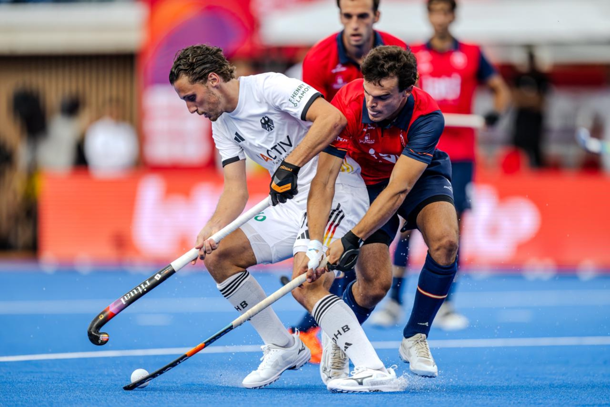 Partido España - Alemania Foto: Federación Española de Hockey