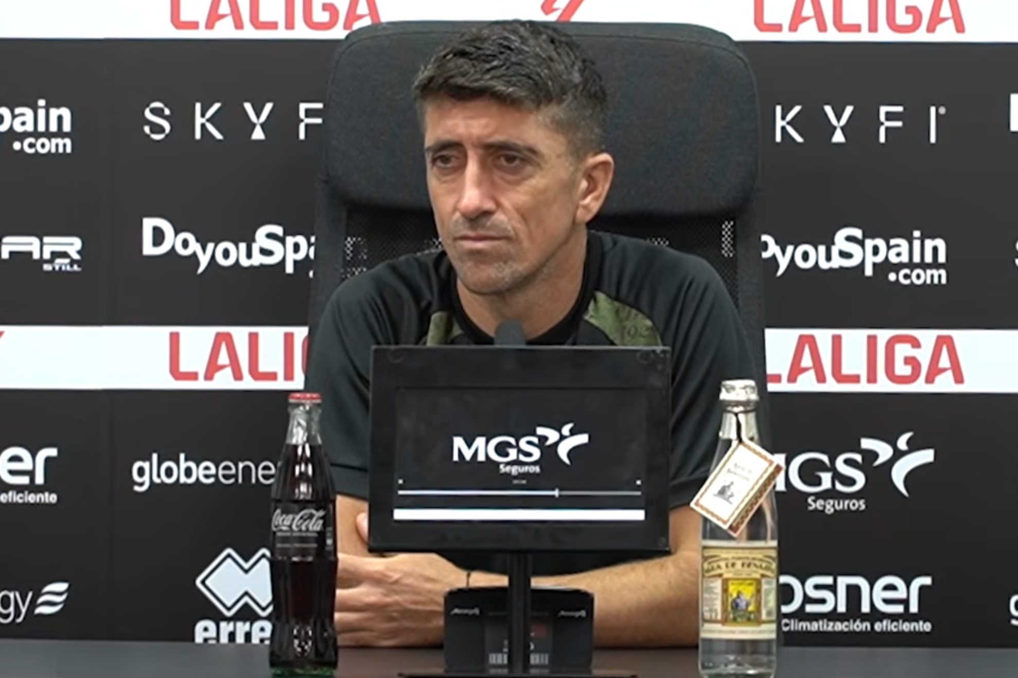 Pablo Hernández en rueda de prensa Castellón