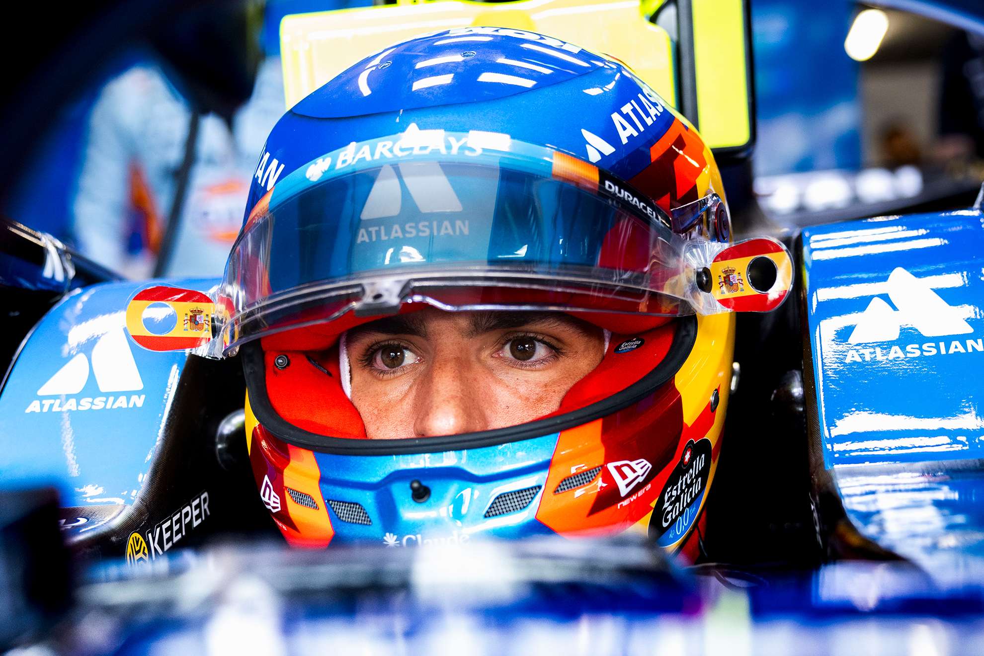 Sainz, en el GP de Países Bajos. Williams F1