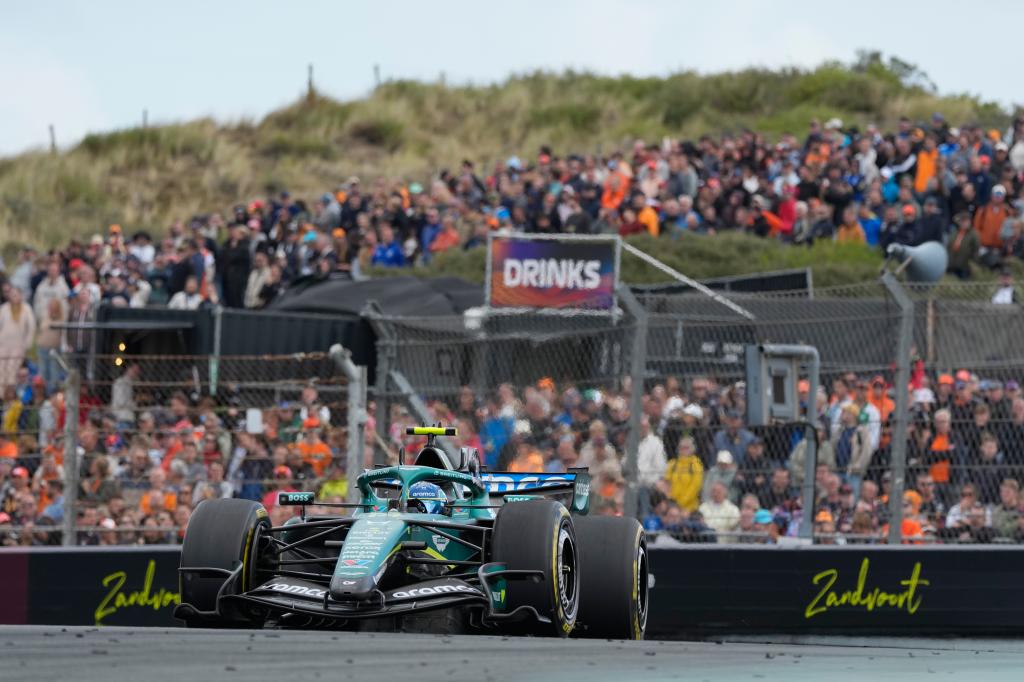 Alonso, en Zandvoort.