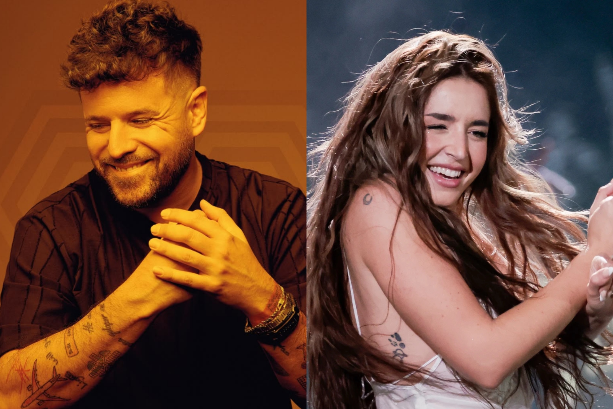 Pablo López y Lola Índigo.